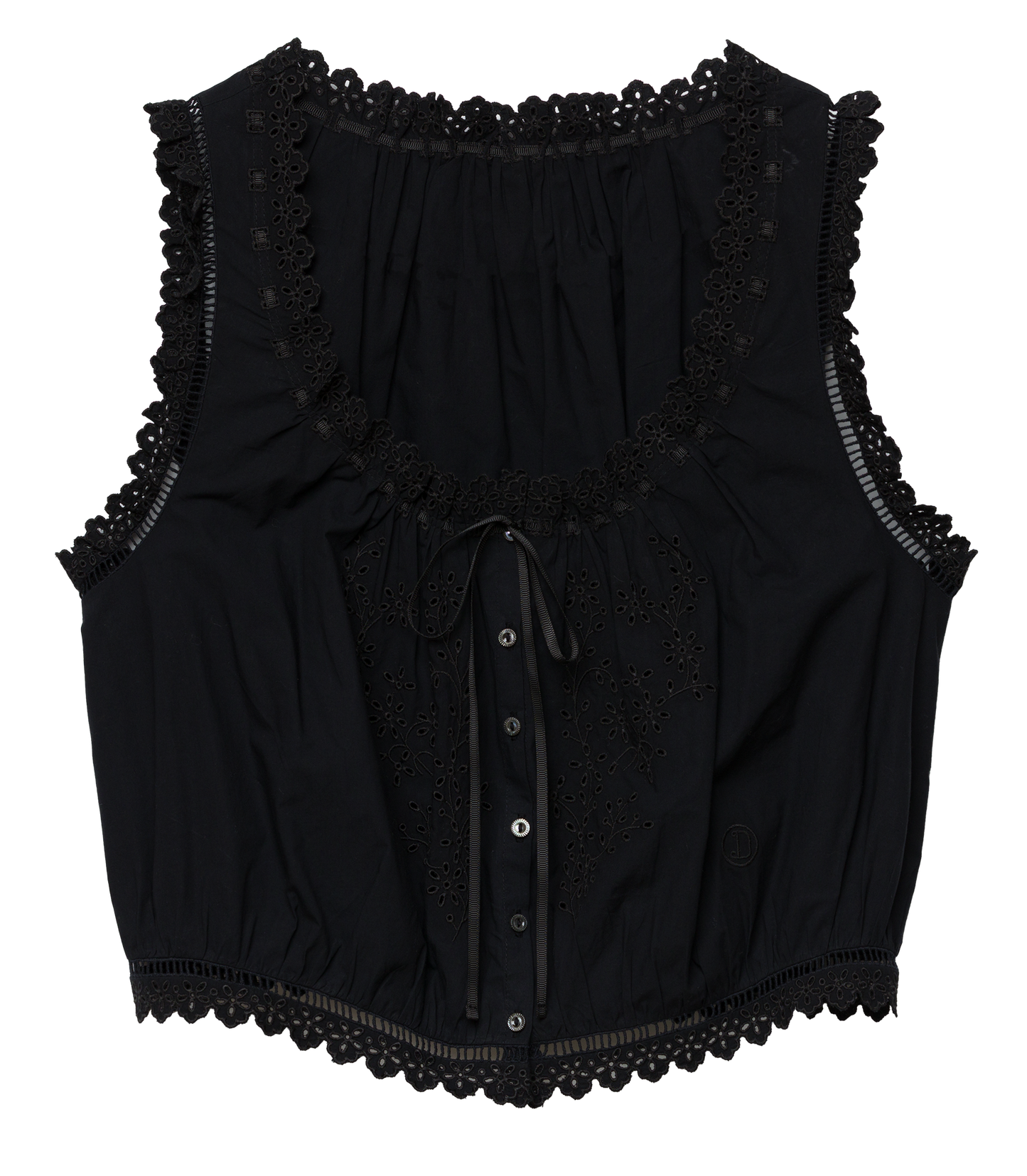 TRAVELER TOP -- BLACK