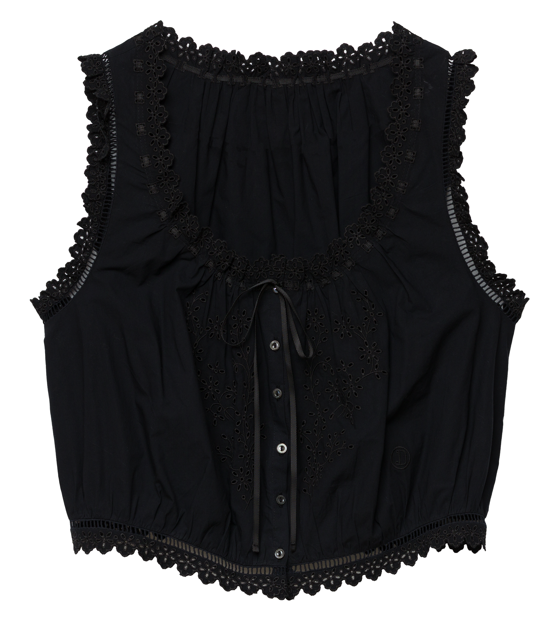 TRAVELER TOP -- BLACK view 7
