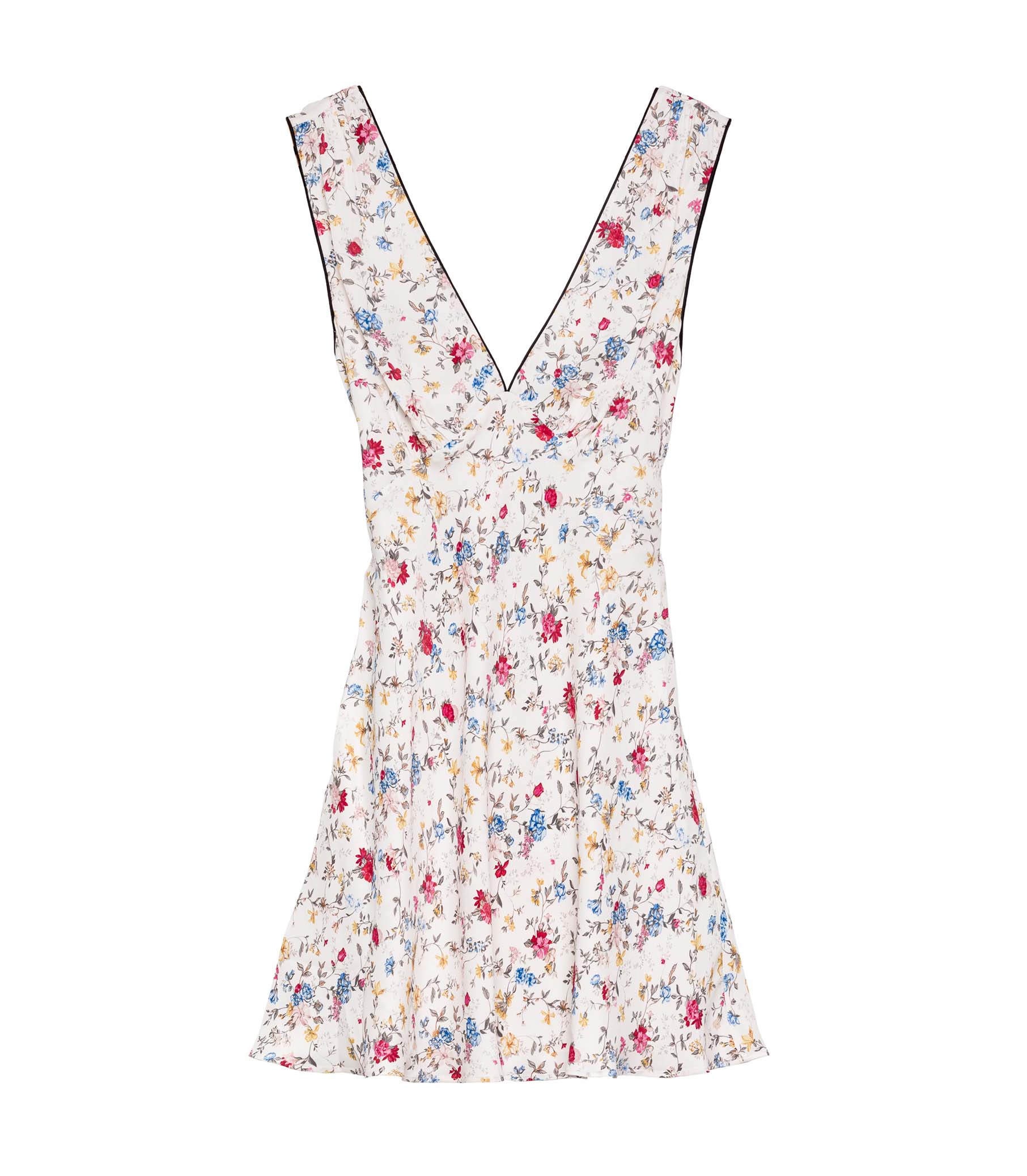 TULA DRESS -- BLANC FLOWERING MEADOW view 4