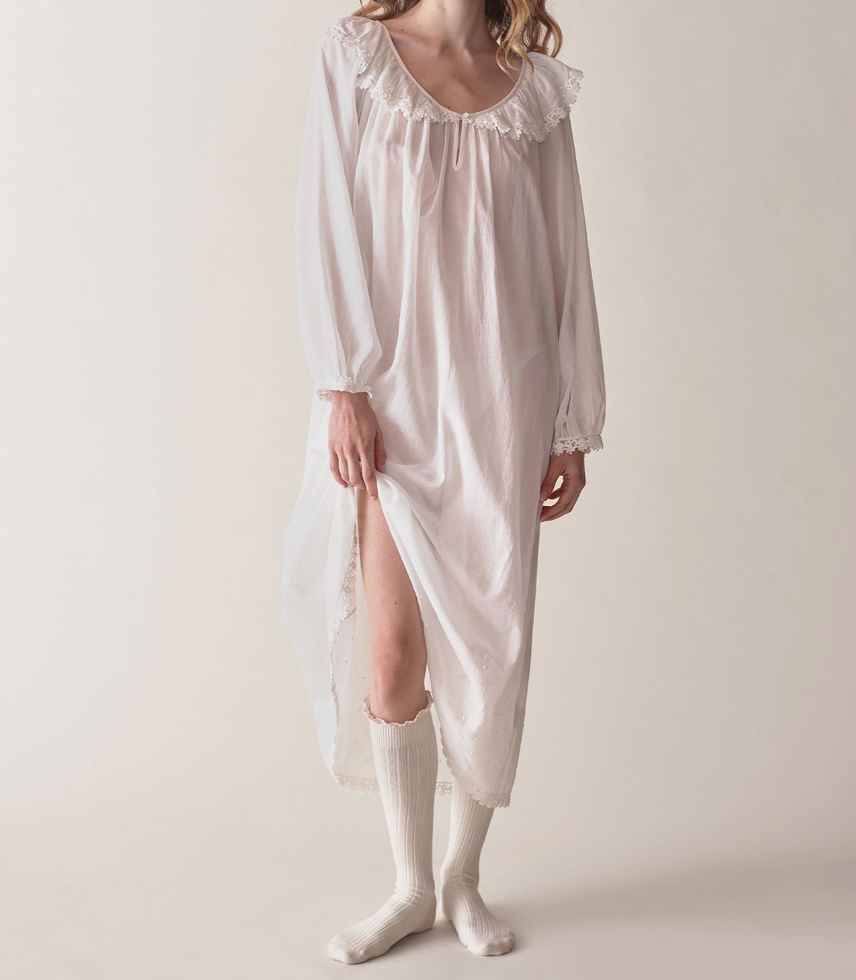 Lovisa Nightgown - Salt