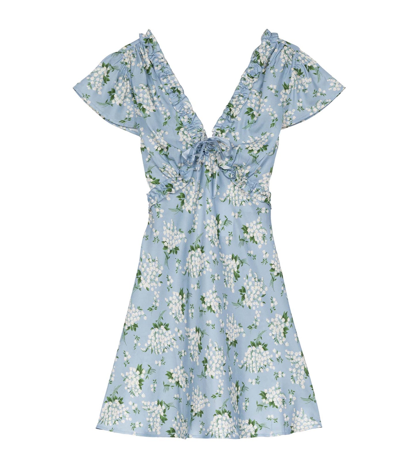 TAYLA DRESS -- SKY MAY BELL FLORAL
