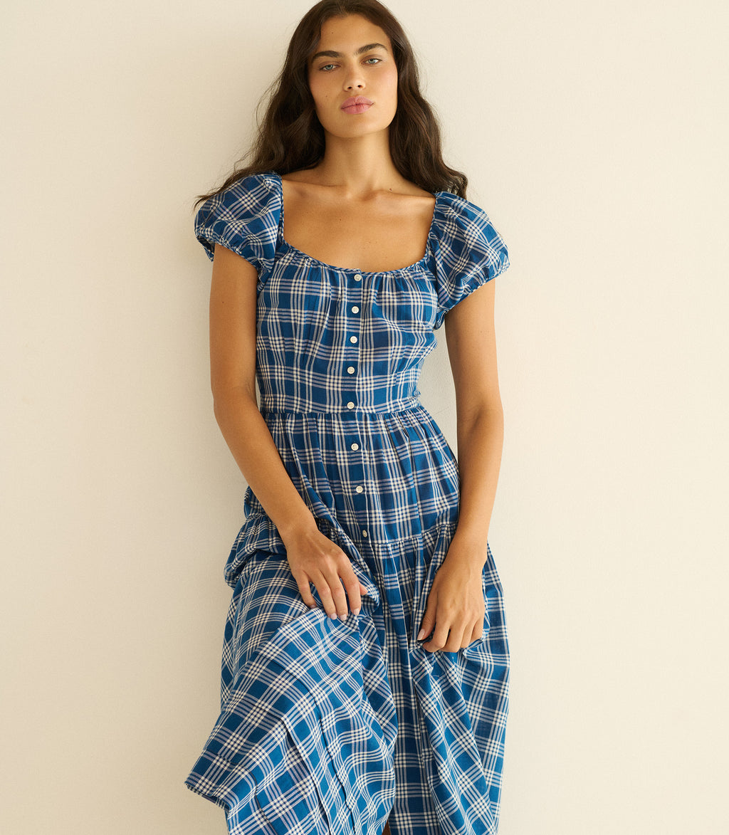 Valenne Dress - Dorset Plaid
