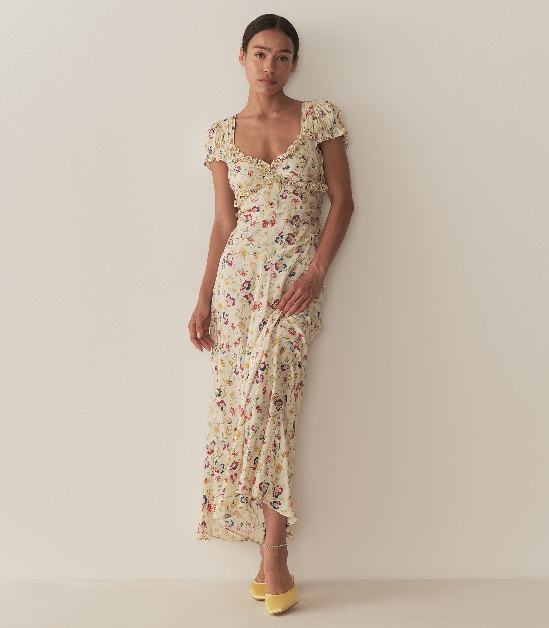 HMD -- VALERINE DRESS -- WINDSWEPT BLOOMS