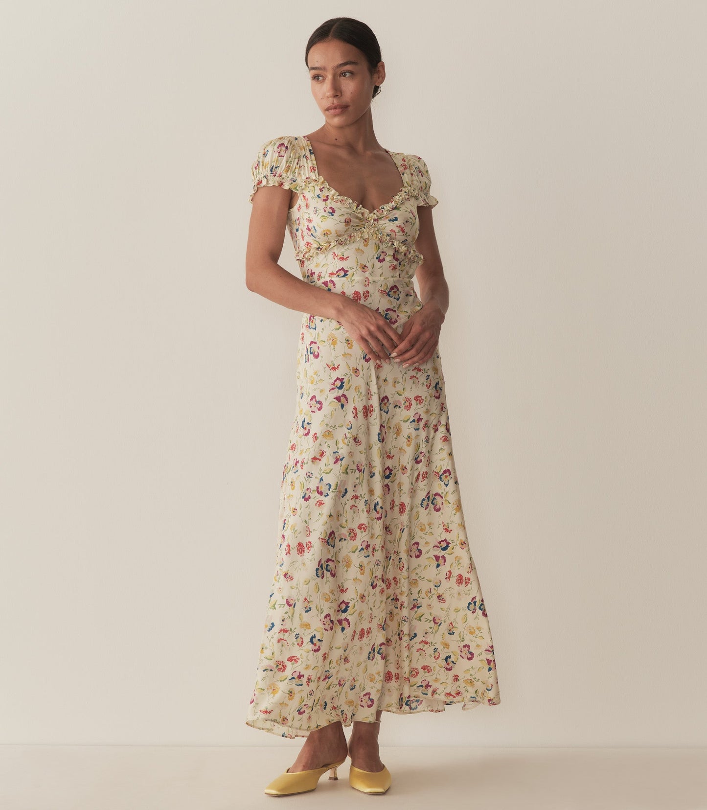 HMD -- VALERINE DRESS -- WINDSWEPT BLOOMS