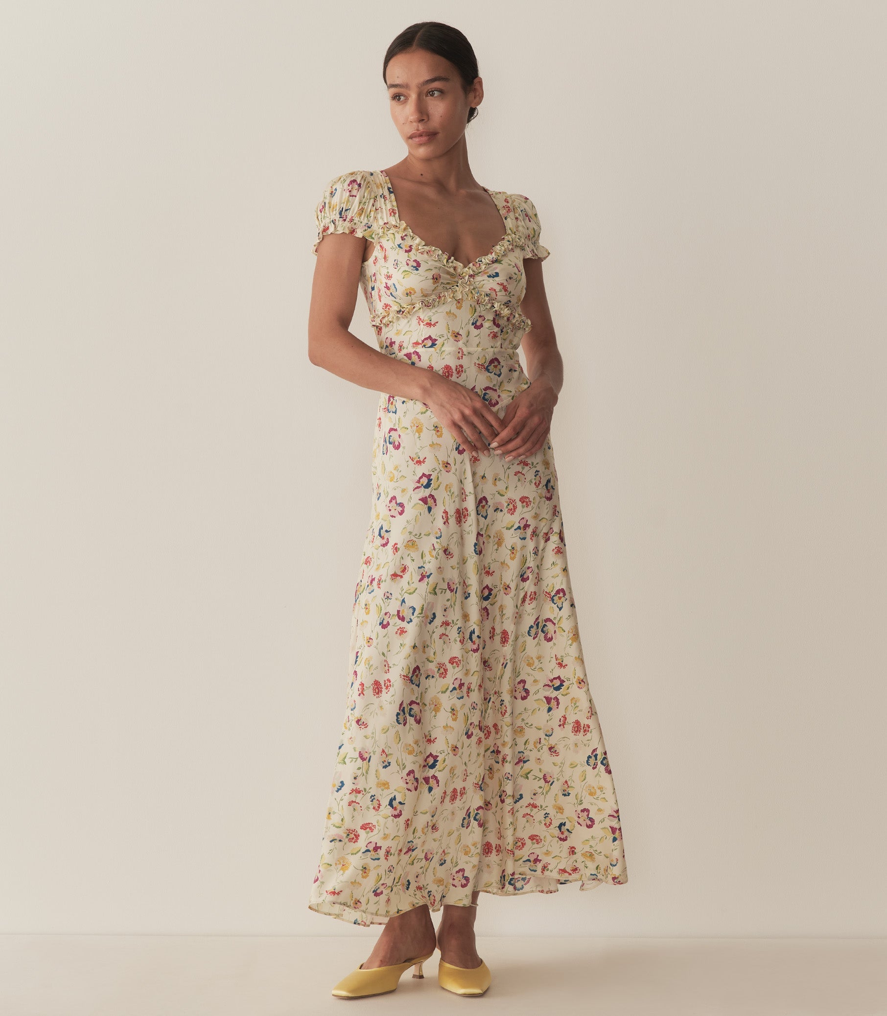 HMD -- VALERINE DRESS -- WINDSWEPT BLOOMS view 3
