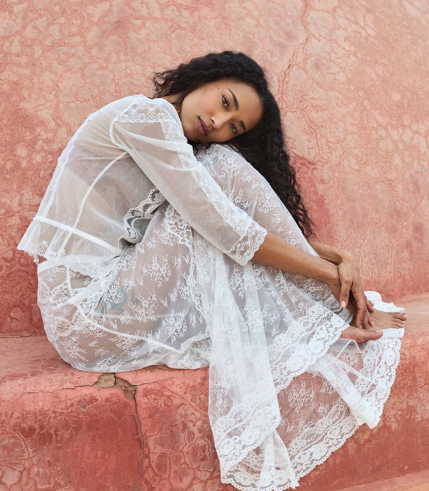 VICTORIANA SKIRT -- SALT