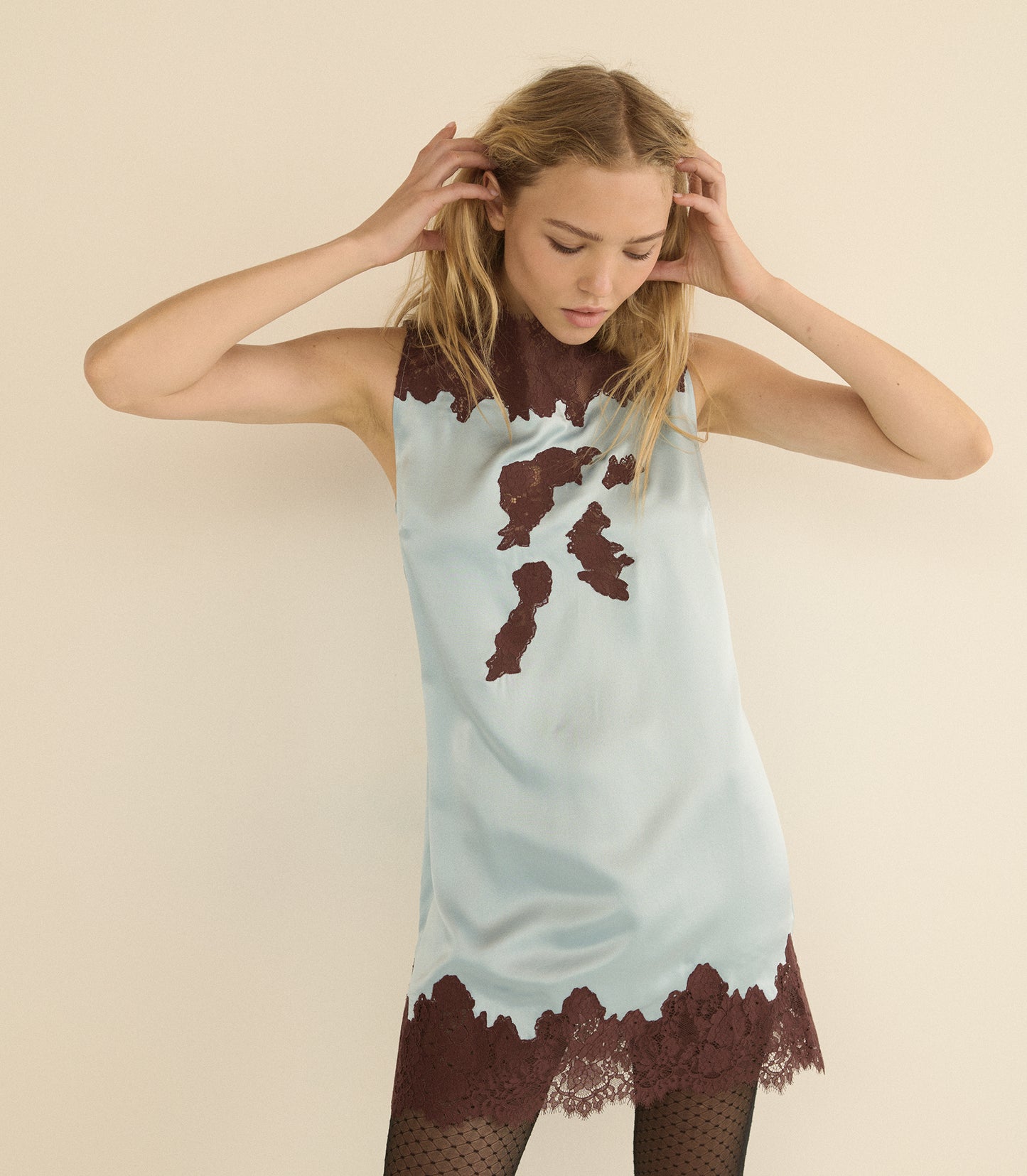 VIDA DRESS -- CLOUDLESS SKY