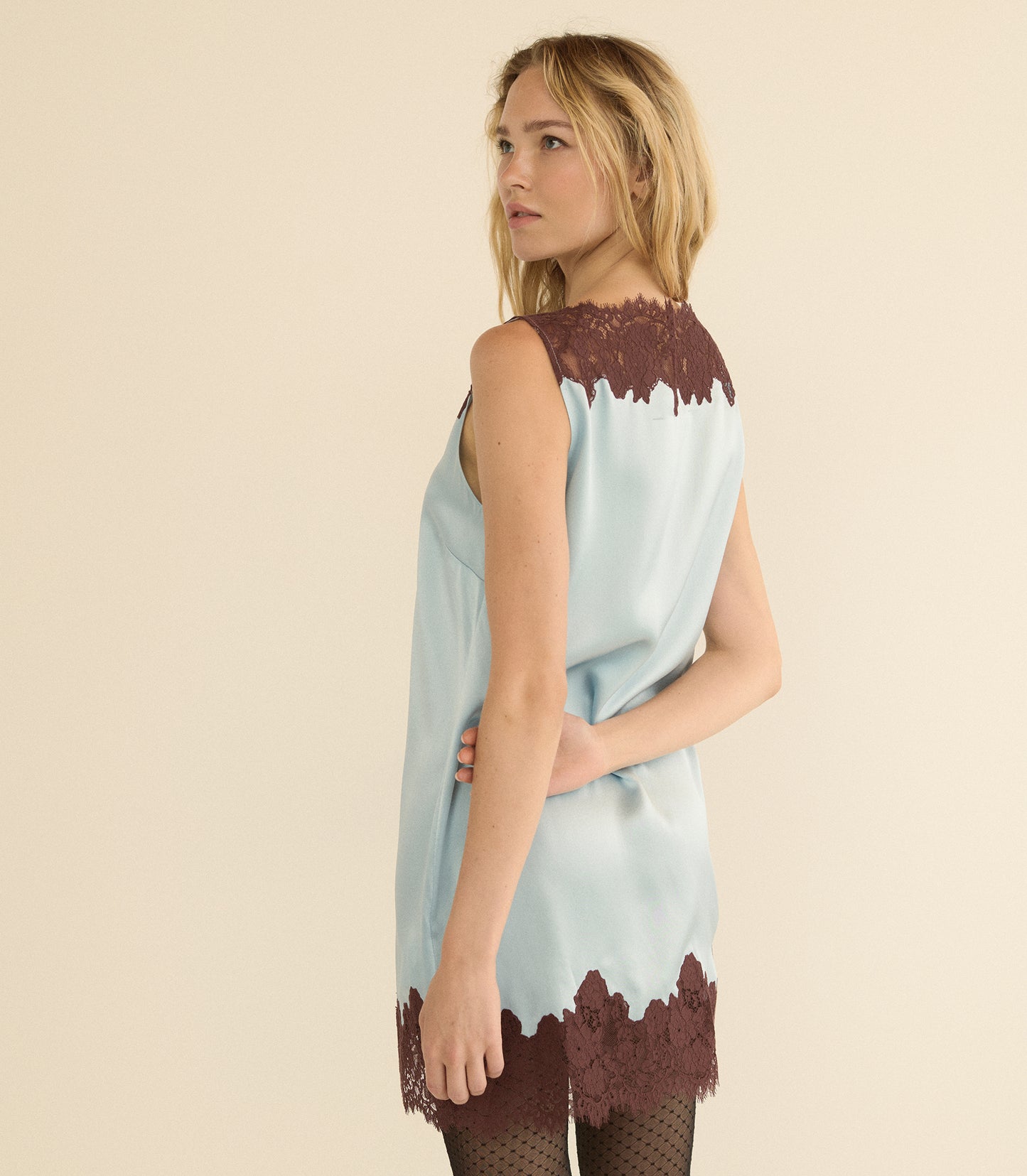 VIDA DRESS -- CLOUDLESS SKY