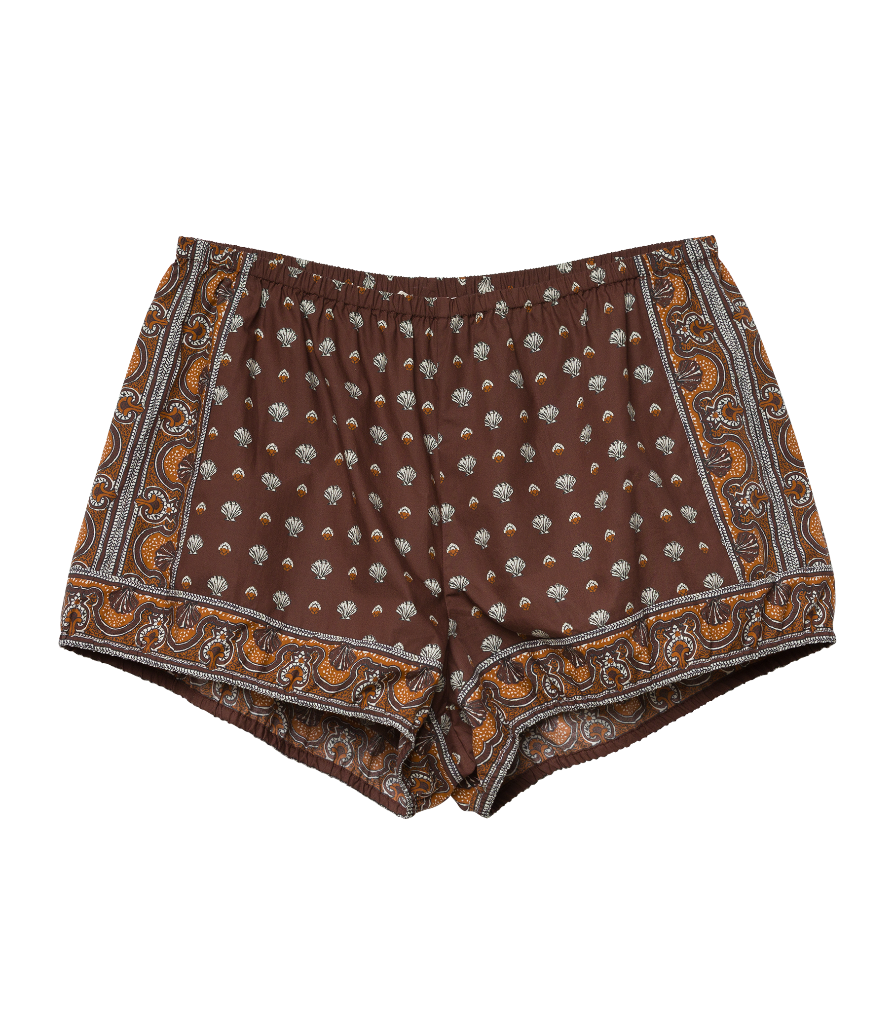 VIENNA SHORT -- TERRE FOULARD DE LA MER view 6
