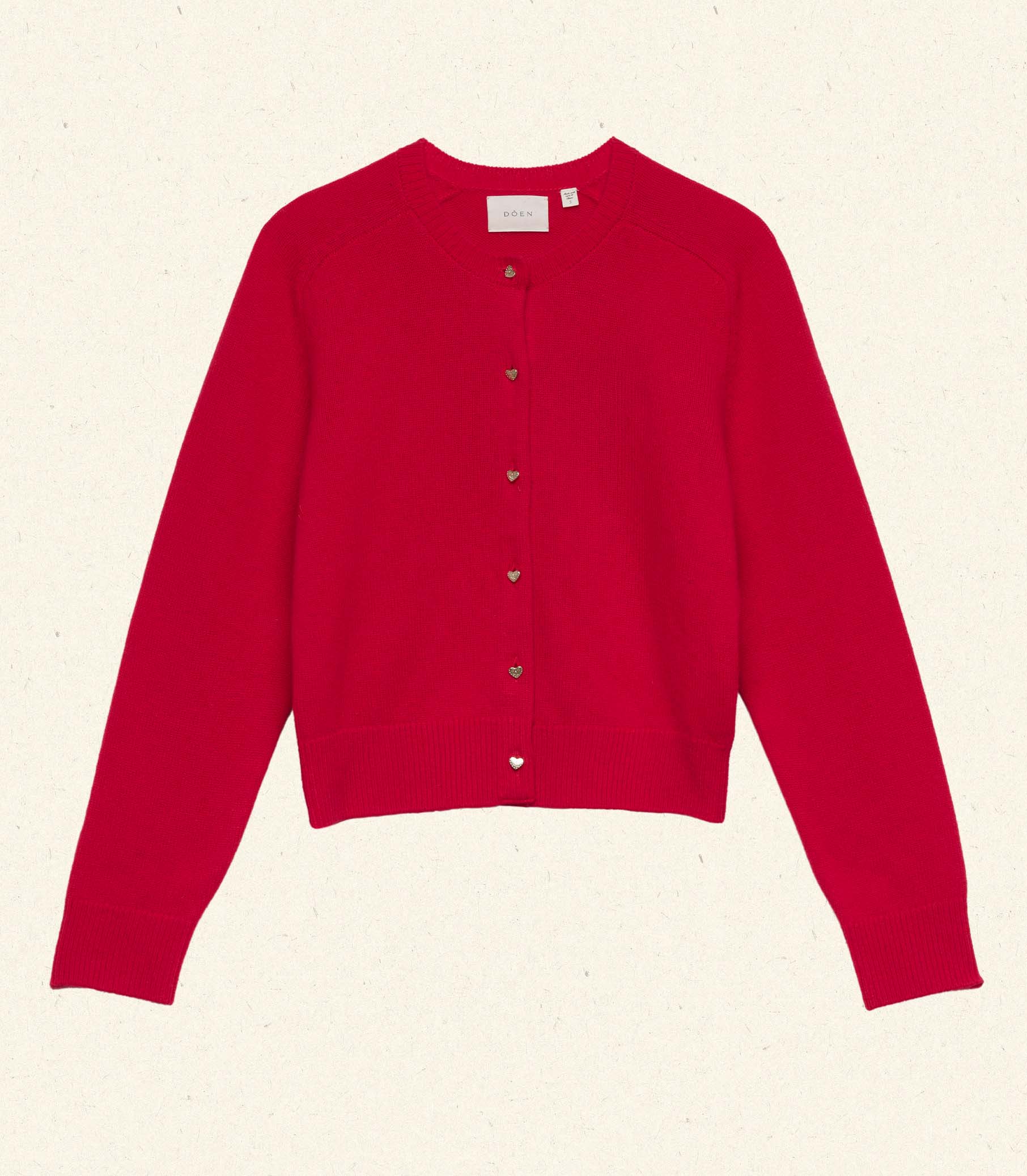 VIVELLE CARDIGAN -- SCARLET ROSE view 8