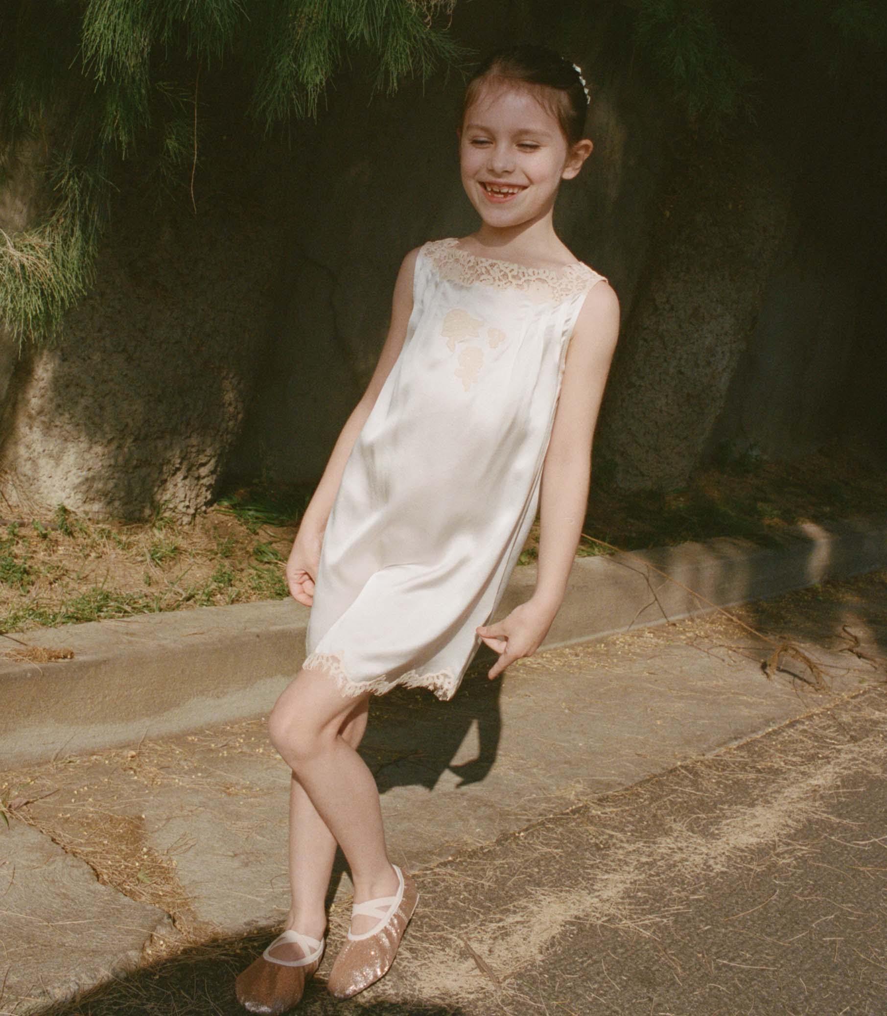 VIVETTE DRESS -- SALT