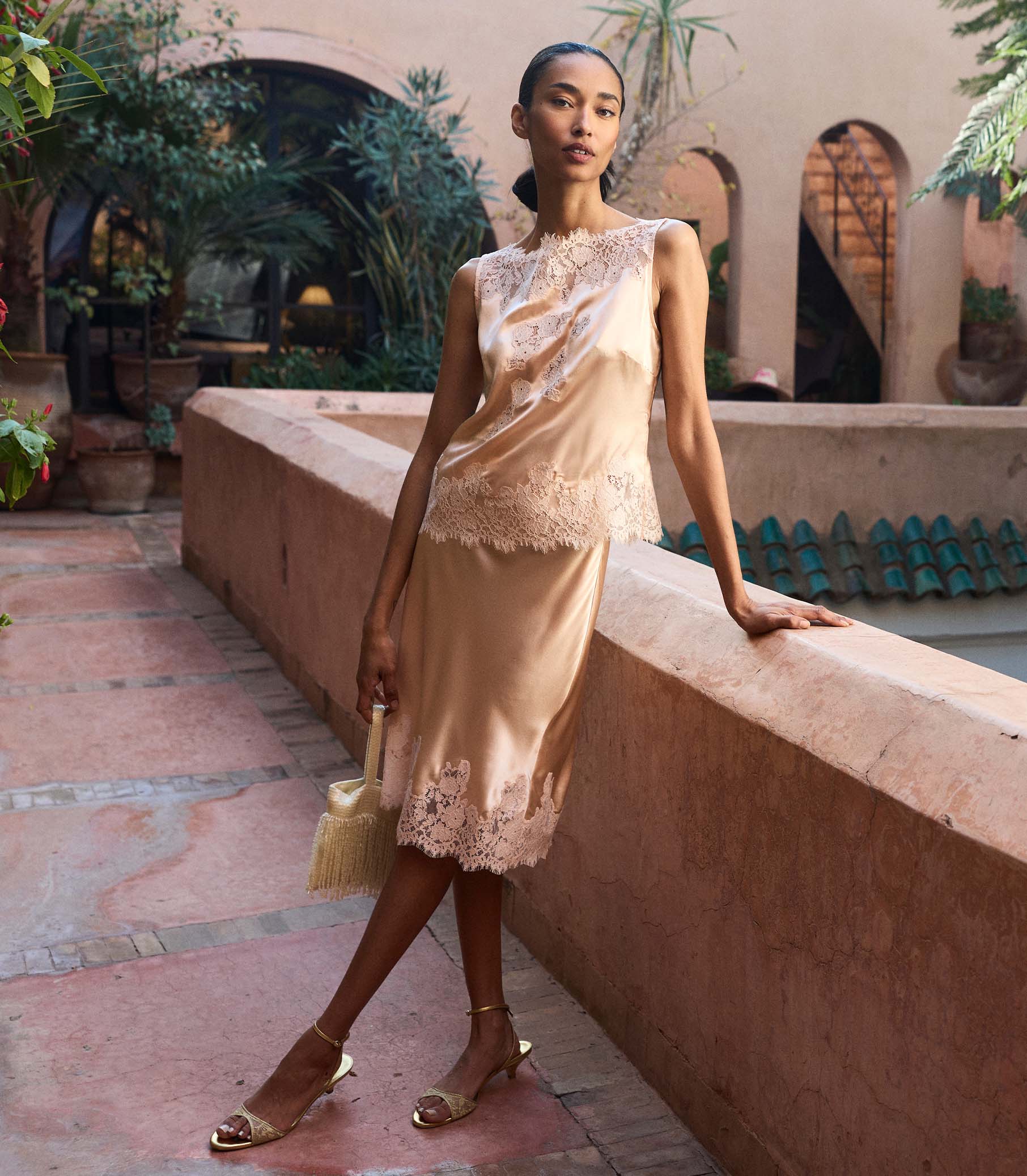 peach lace dress for wedding guest 2022 Peach Off Shoulder Lace Bridesmaid Dresses With... From Haiyan4419, $117.44