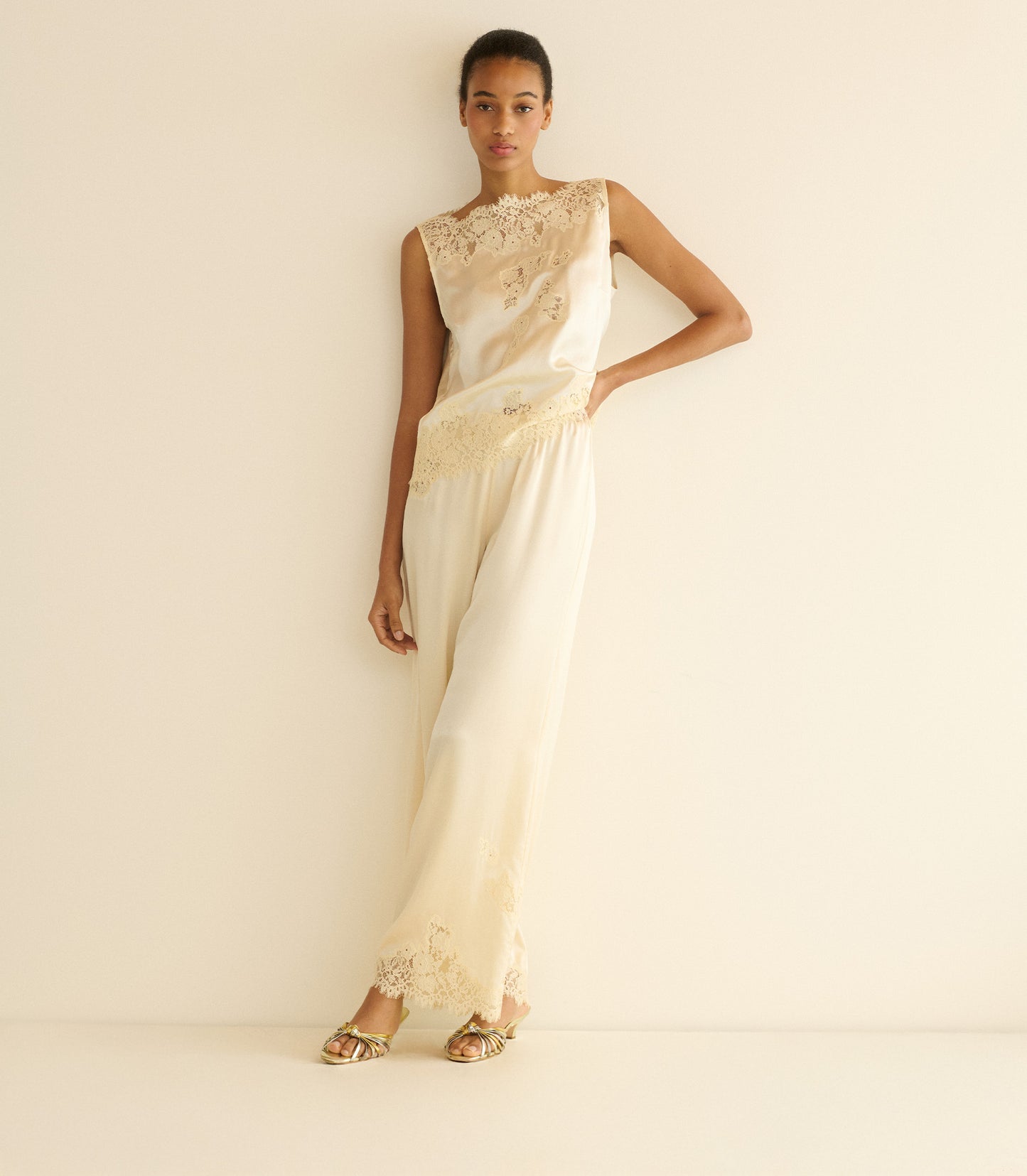 LAVON PANT -- CANDLELIGHT