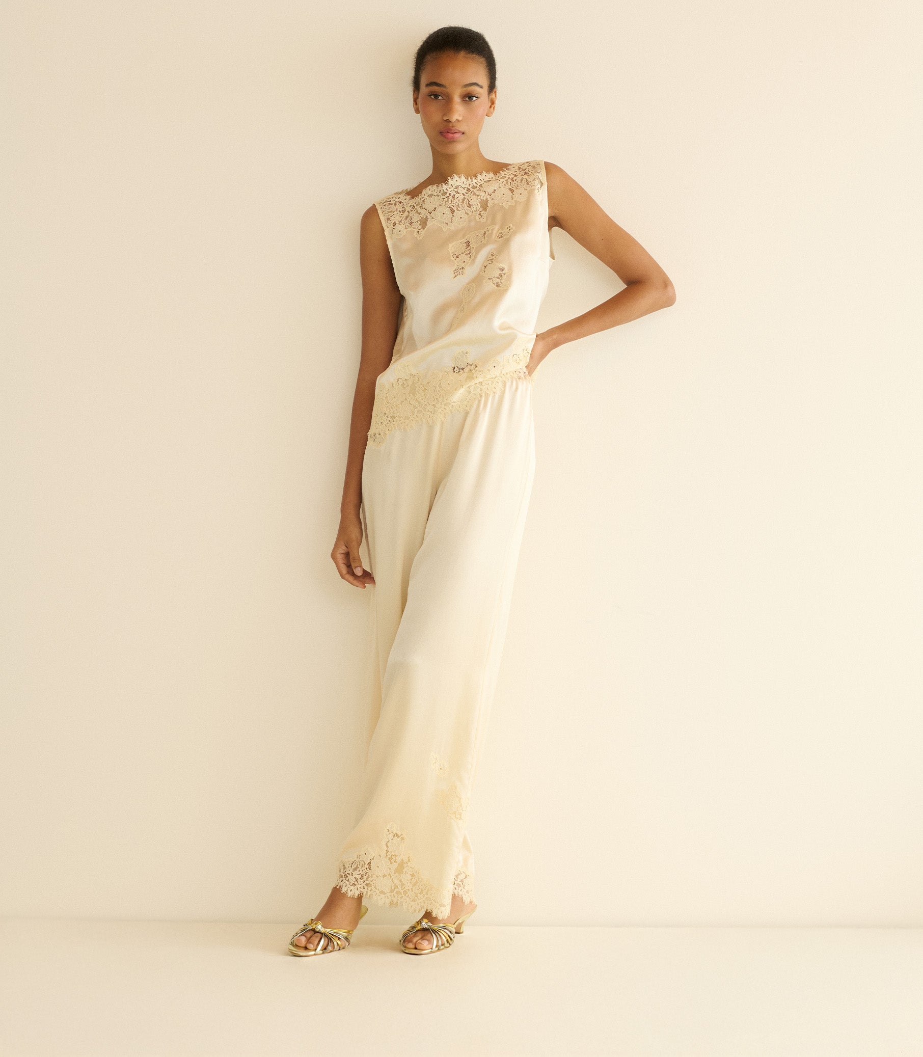 LAVON PANT -- CANDLELIGHT view 2
