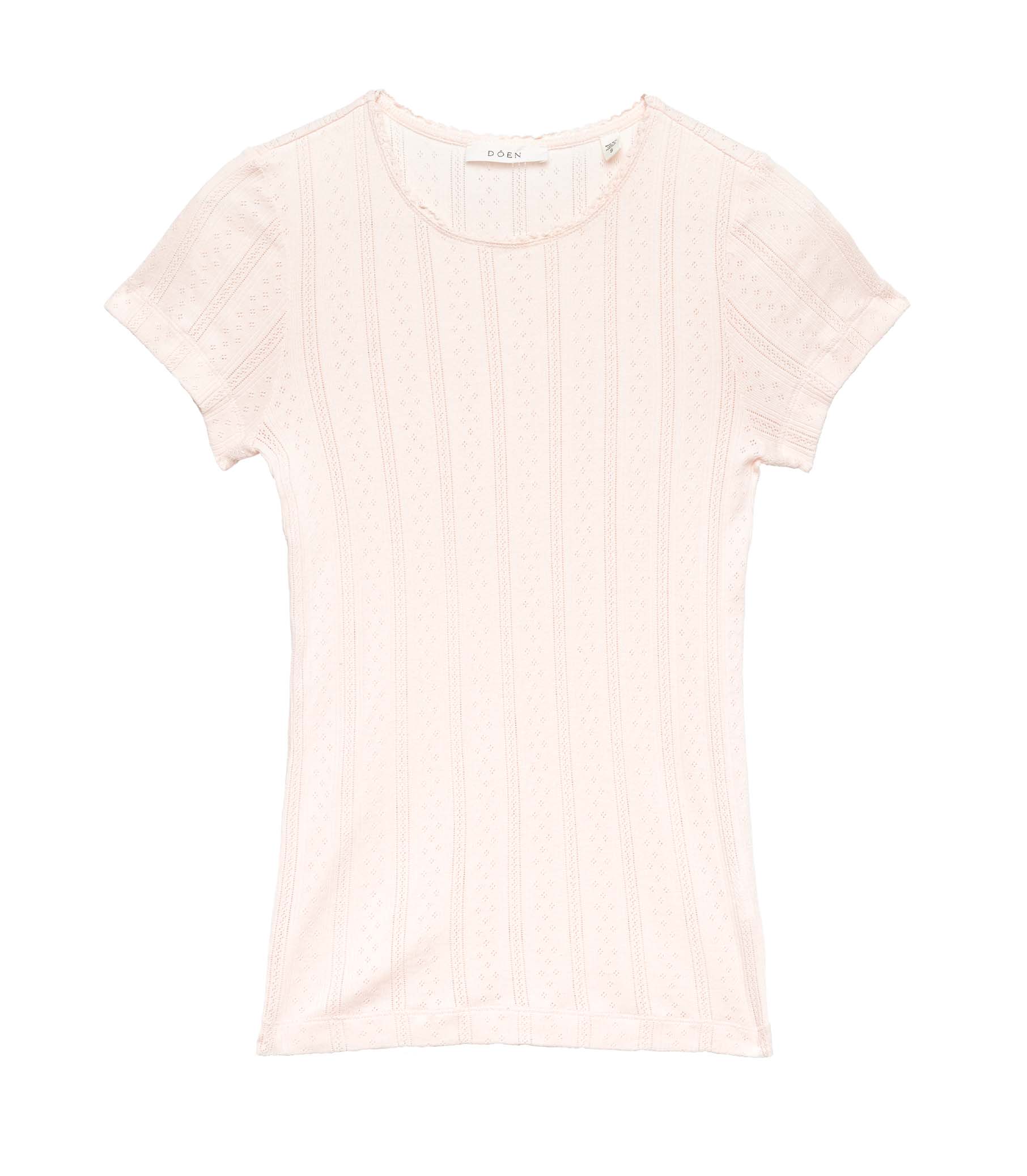 HMD -- VIVI TEE -- PETUNIA PINK QUELLE JOLIE POINTELLE view 5
