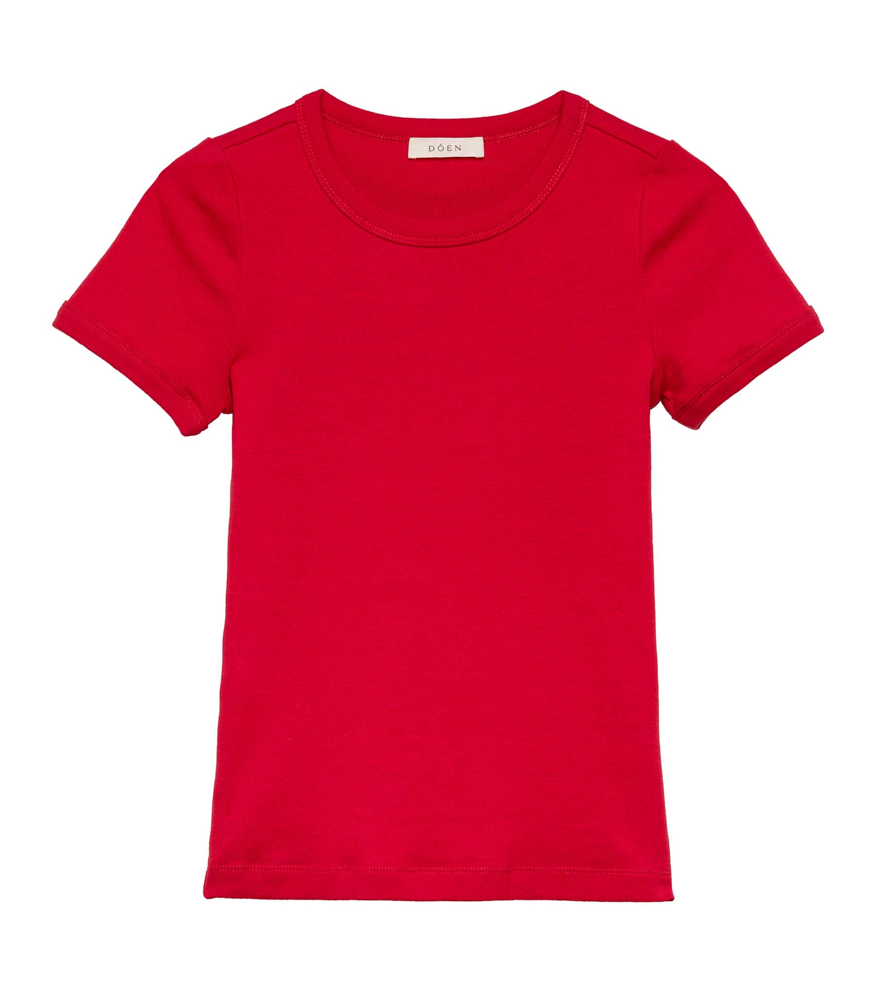 VIVI TEE -- SCARLET view 8