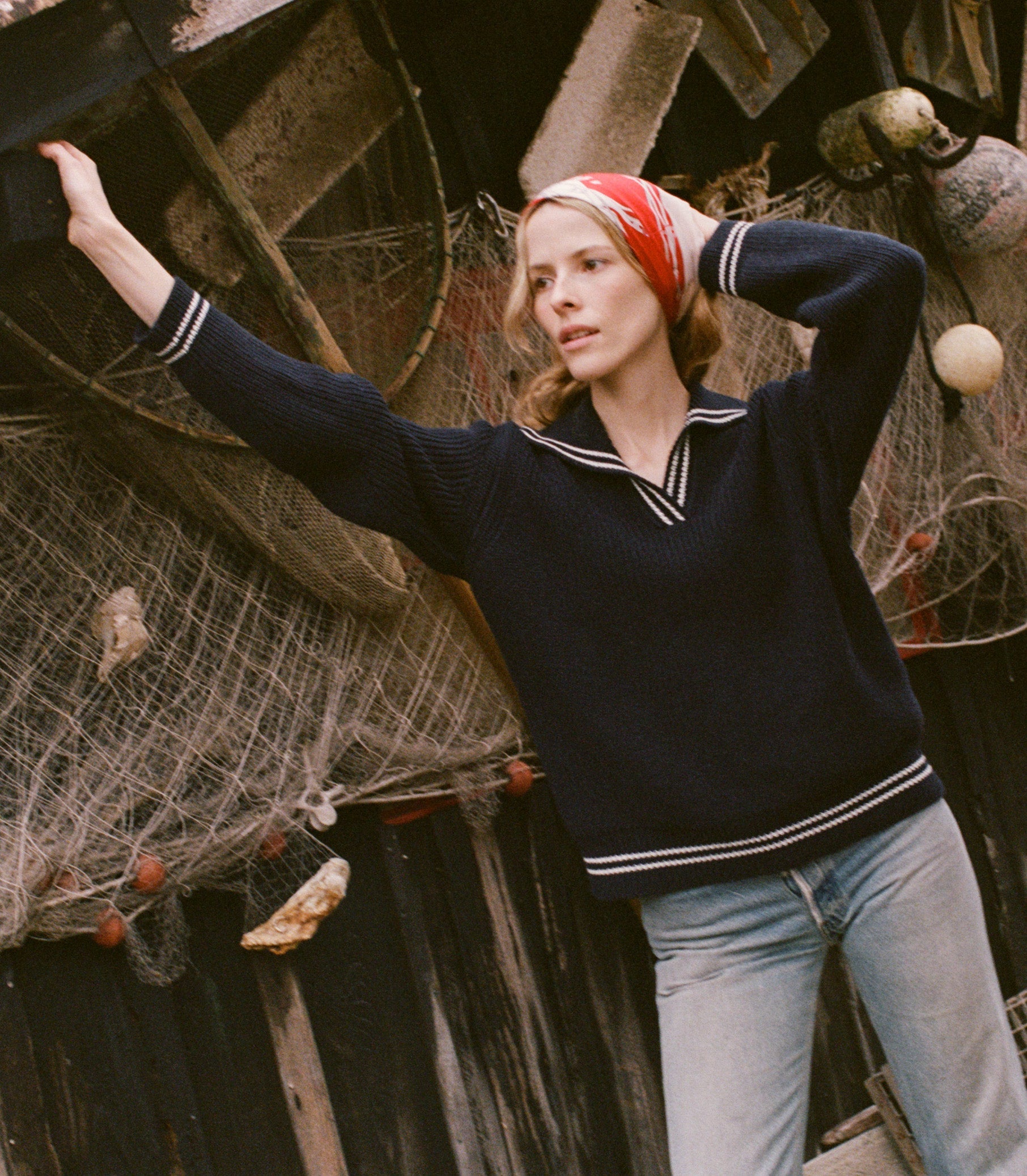 HMD -- VOYAGE SWEATER -- DEEP NAVY view 1
