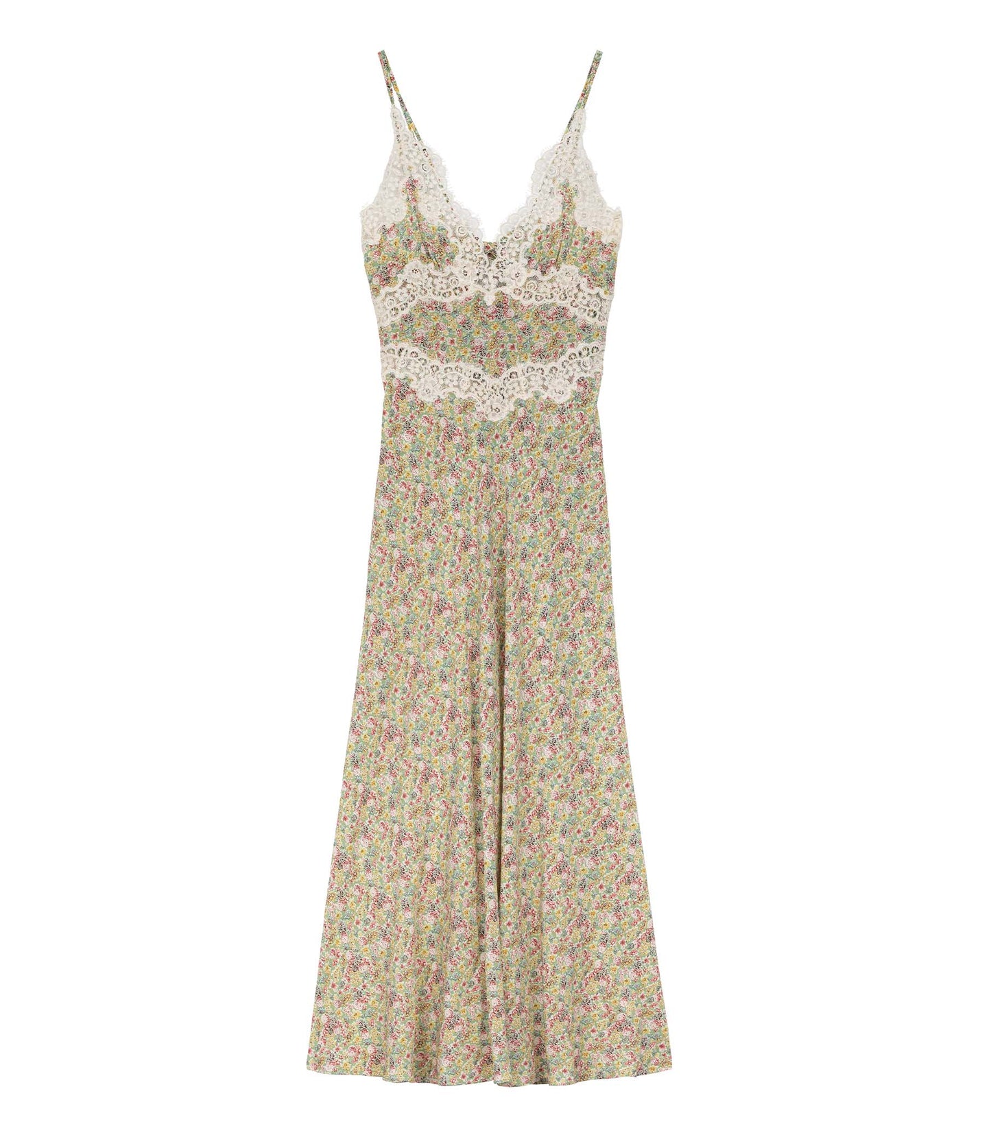 HMD -- VENUS DRESS -- CHRYSANTHEMUM SKY FLORAL