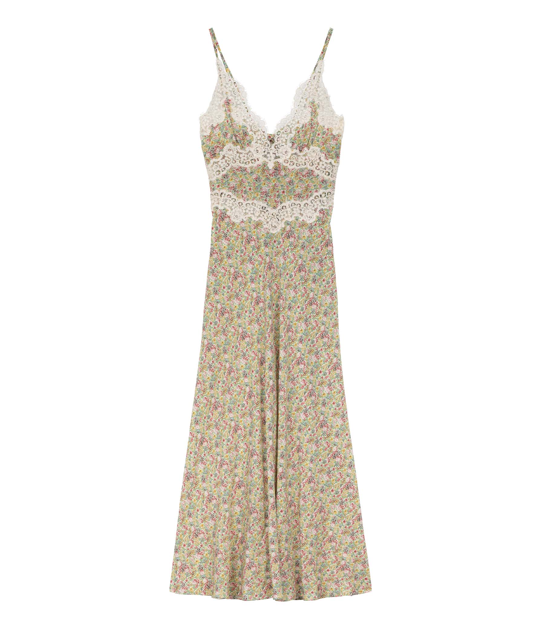 HMD -- VENUS DRESS -- CHRYSANTHEMUM SKY FLORAL view 8

