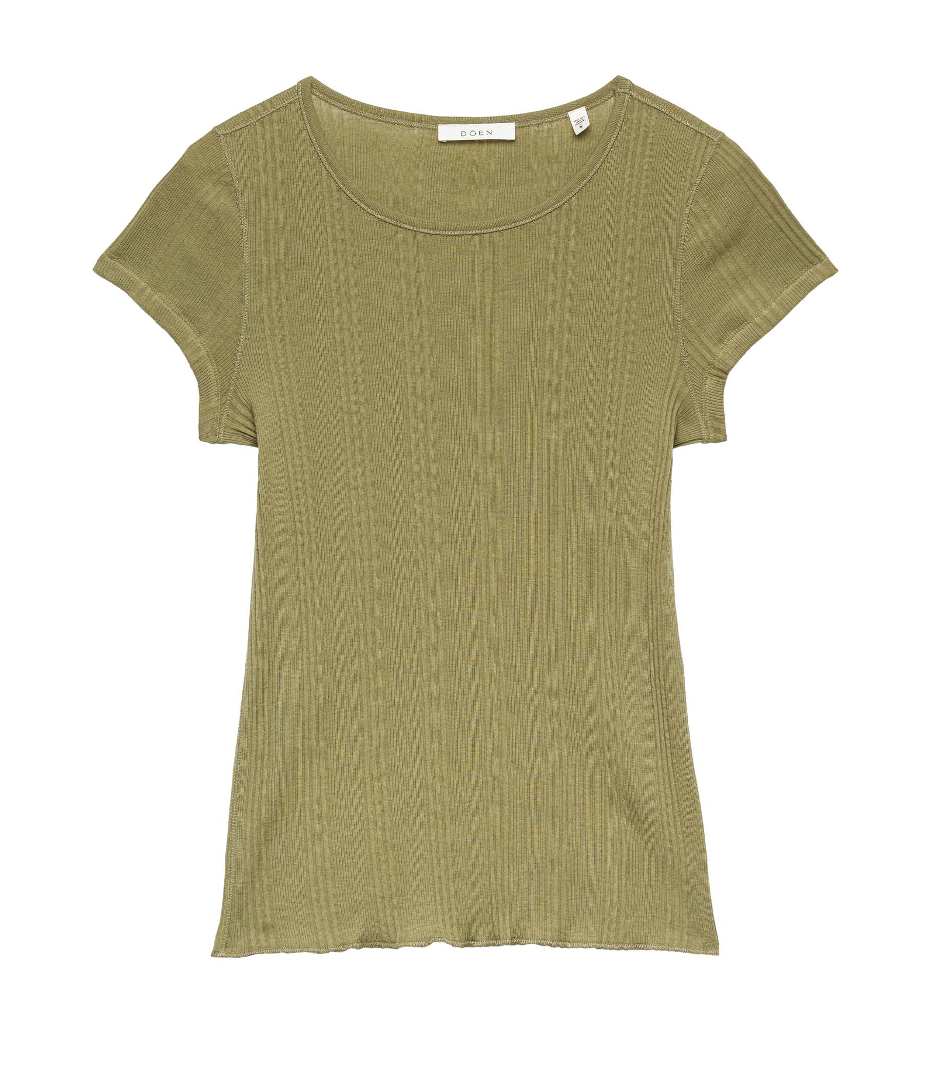 HMD -- VIVI CASHMERE BLEND TEE -- PASTURE view 4
