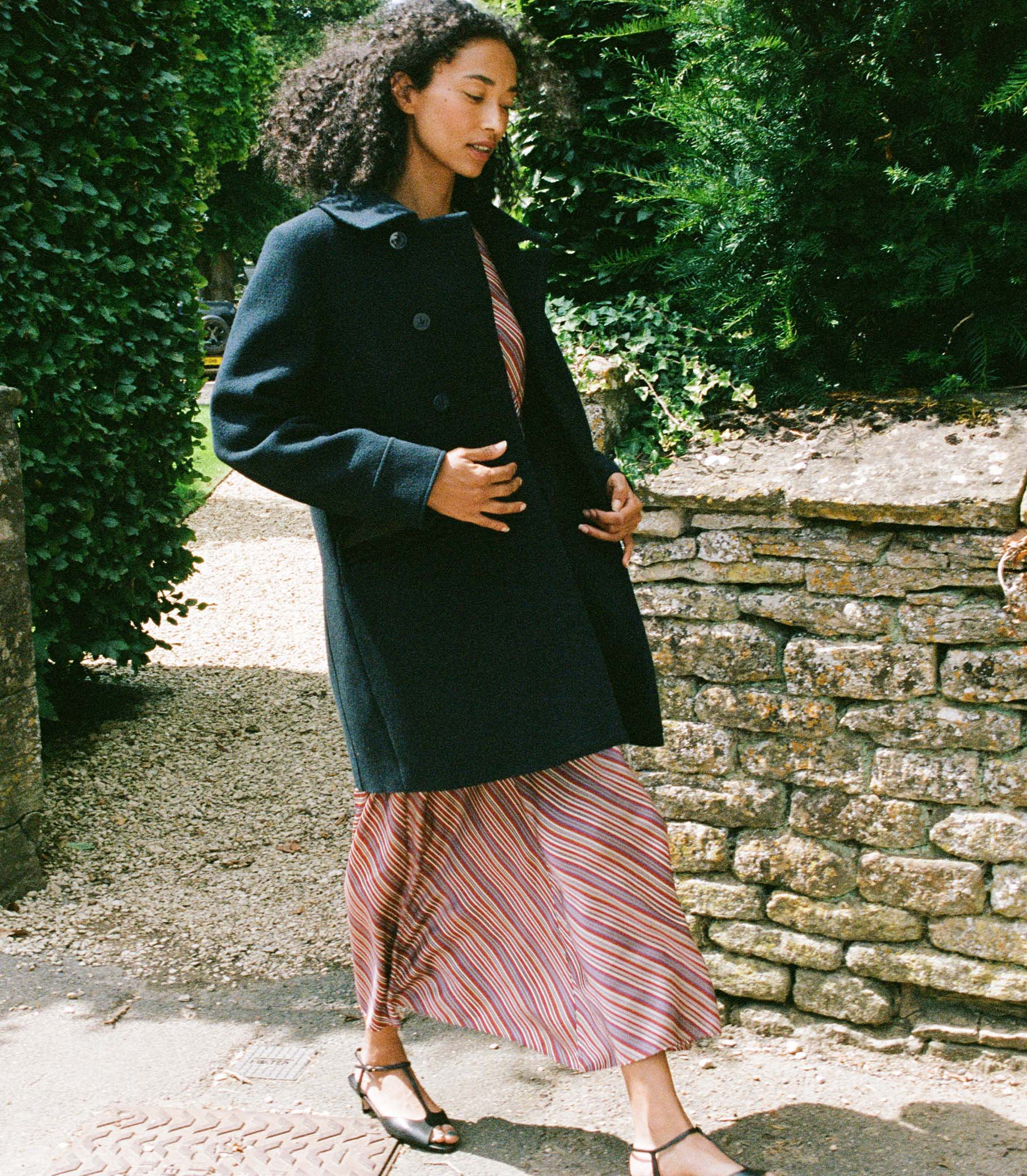 WAYFARER COAT -- DEEP NAVY view 2