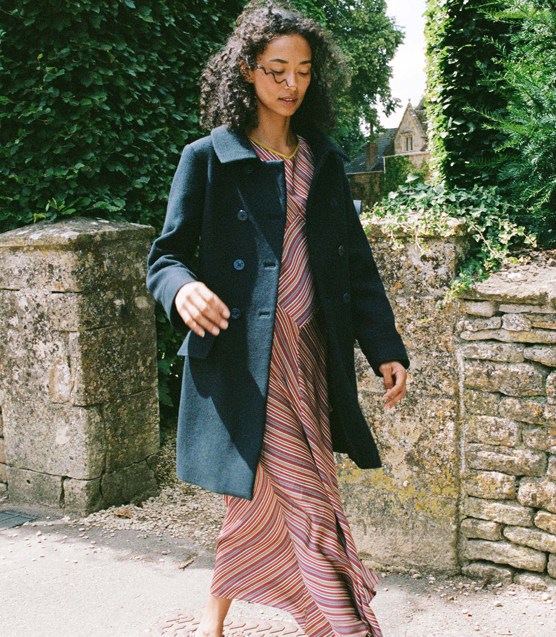 WAYFARER COAT -- DEEP NAVY view 1