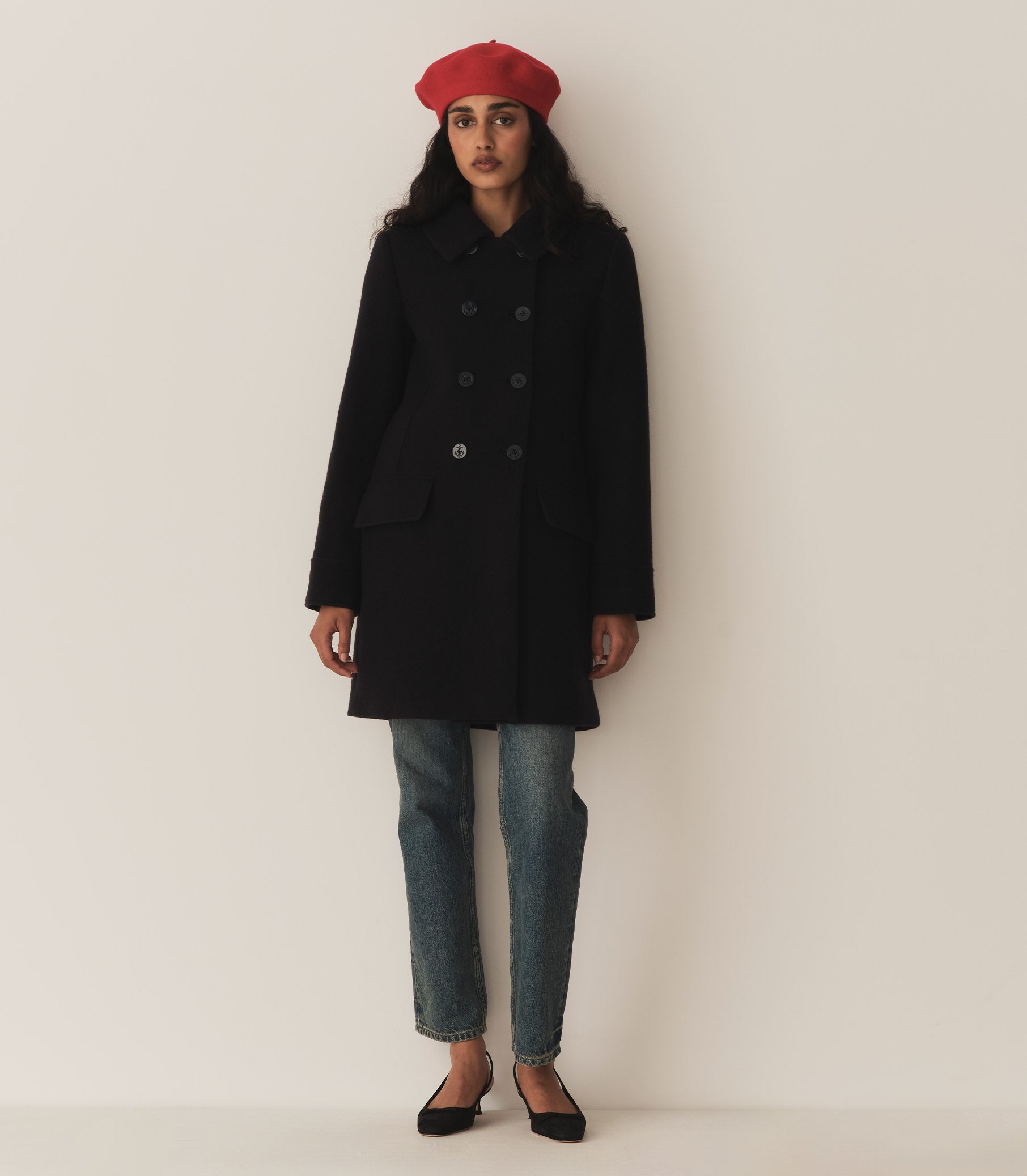 WAYFARER COAT -- DEEP NAVY view 4