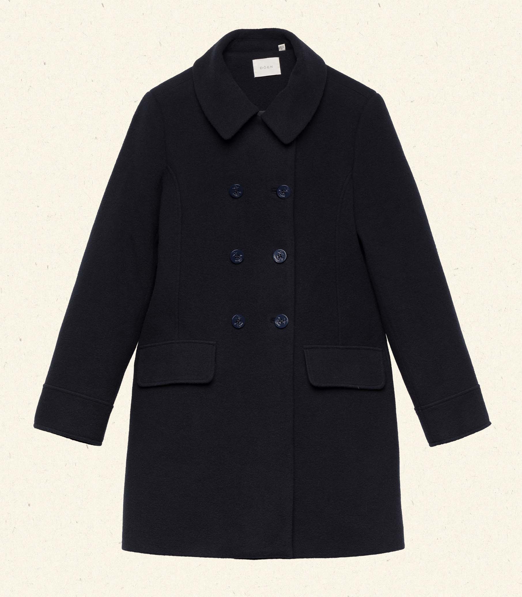 HMD -- WAYFARER COAT -- DEEP NAVY view 6
