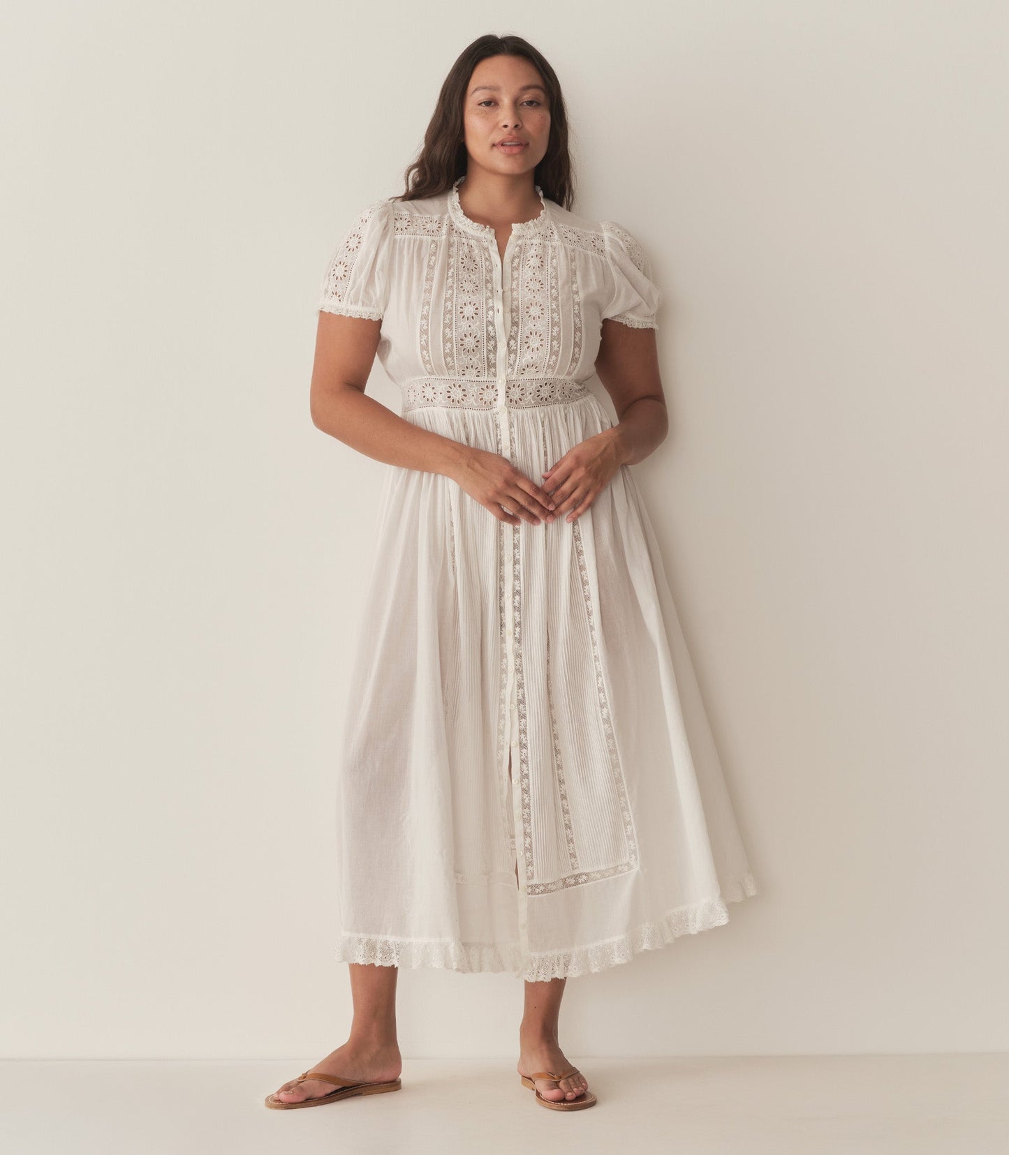 HMD -- WINDSOR DRESS -- SALT
