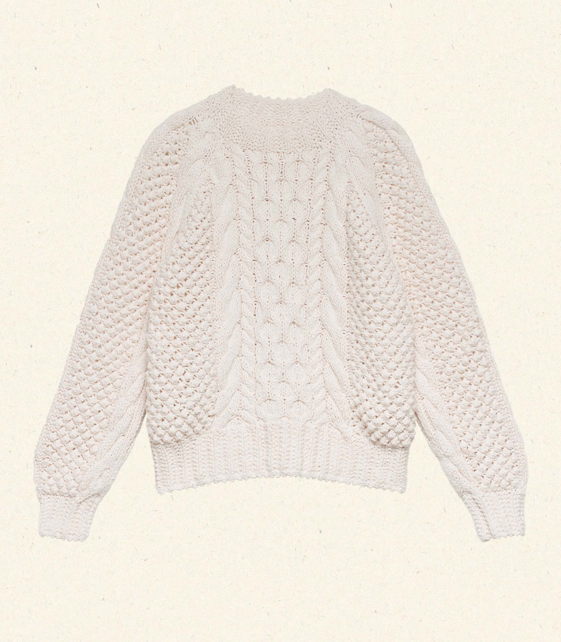 WITHROWE SWEATER -- IVORY view 5