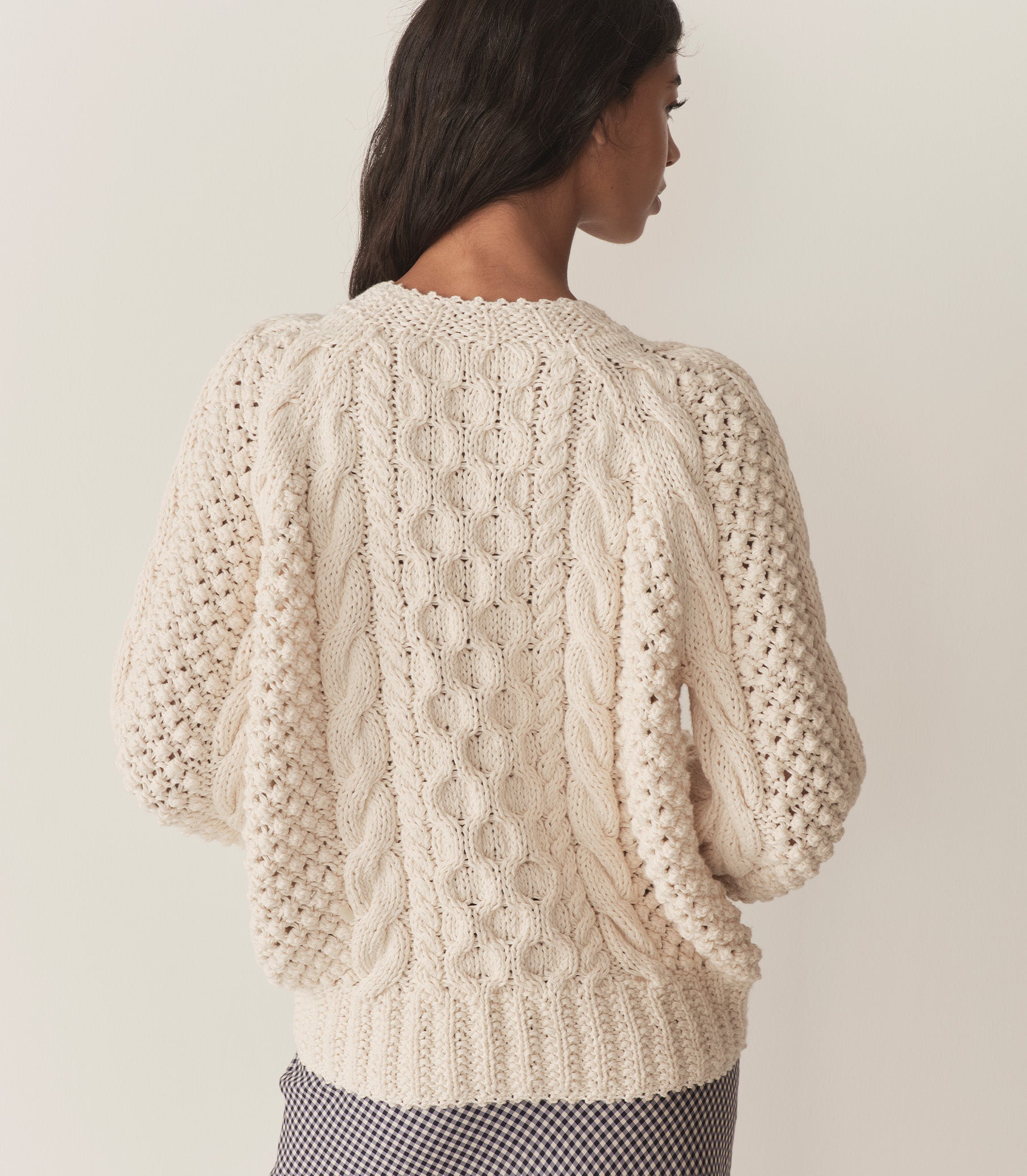 HMD -- WITHROWE SWEATER -- IVORY view 4
