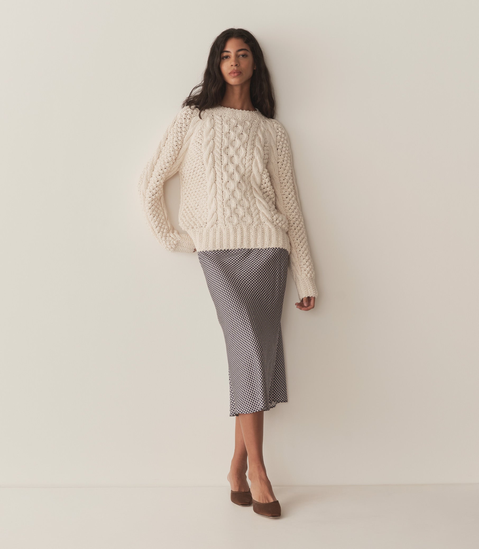 HMD -- WITHROWE SWEATER -- IVORY view 3
