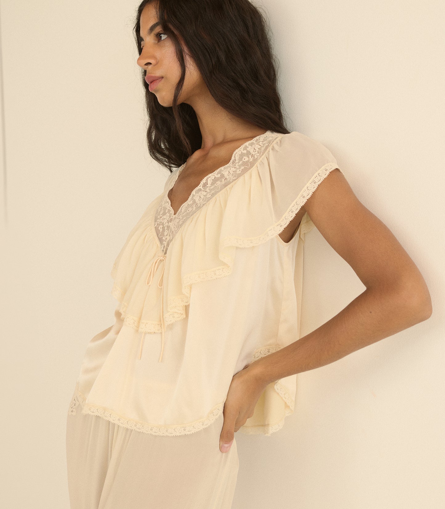 YADIRA TOP -- CANDLELIGHT