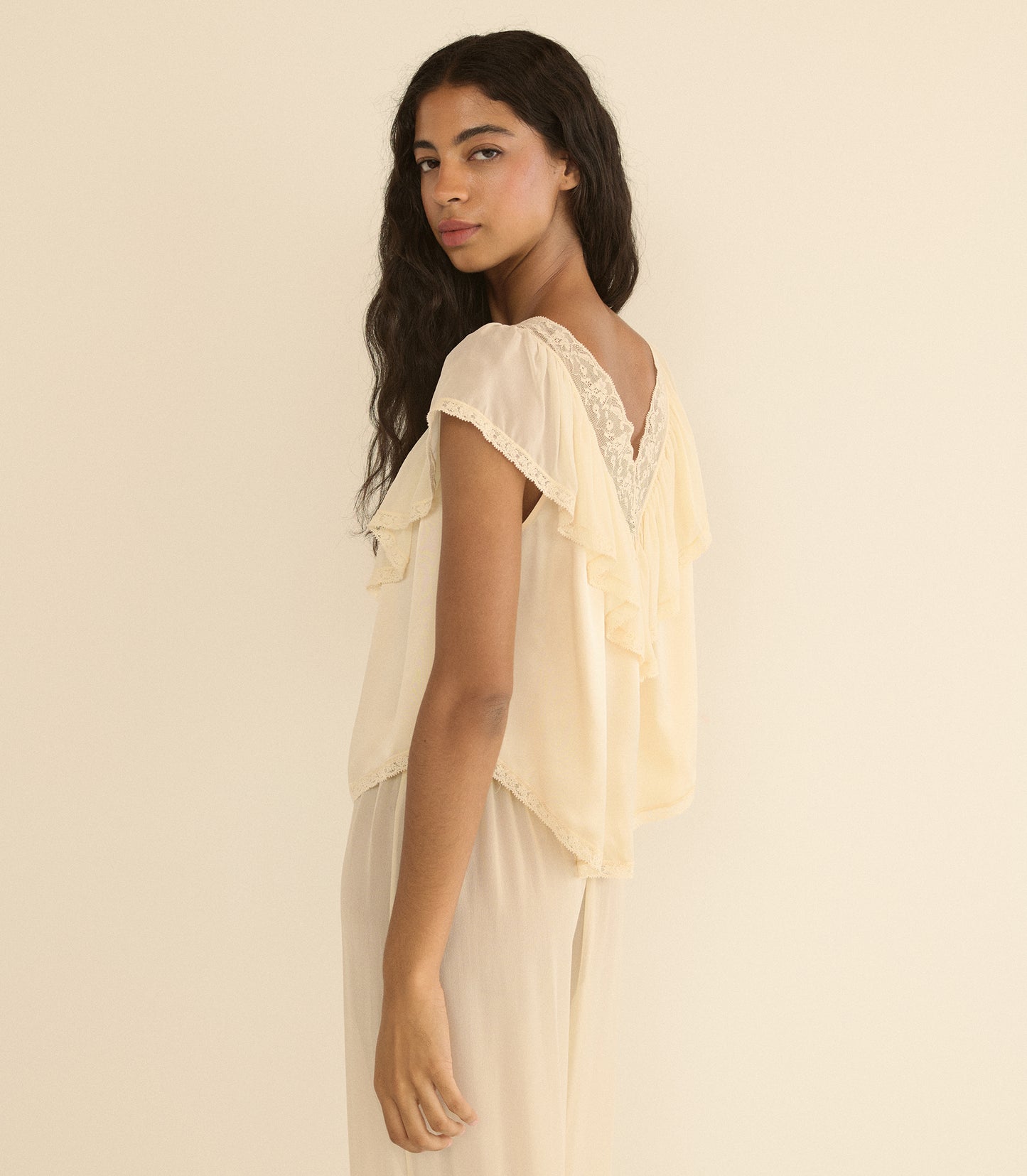 YADIRA TOP -- CANDLELIGHT