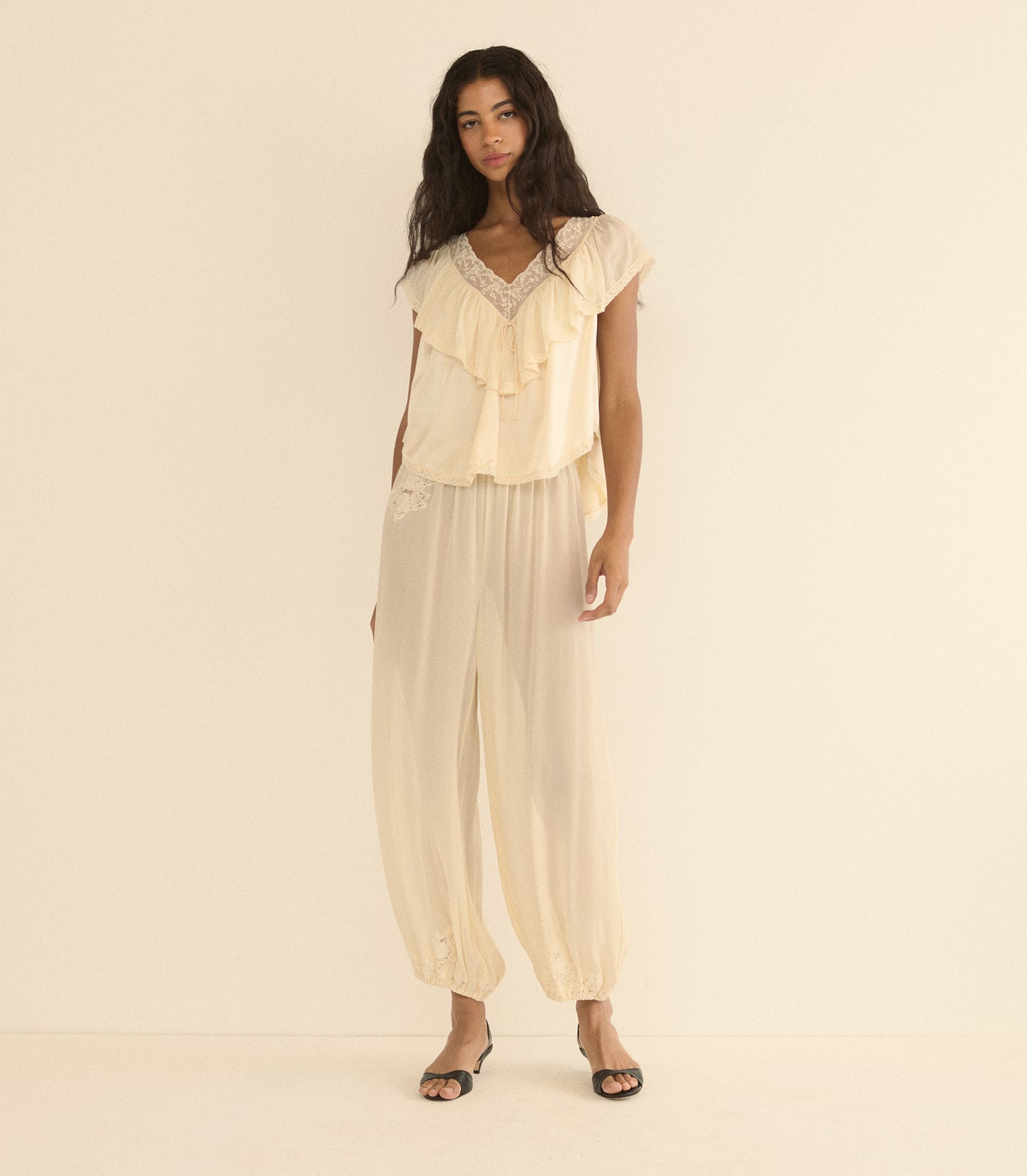 YADIRA TOP -- CANDLELIGHT