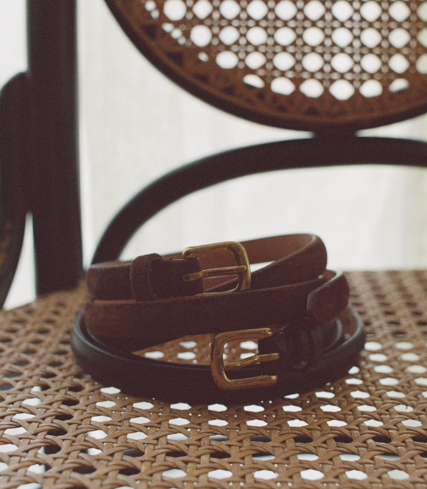 ZAZA BELT -- BLACK NAPPA view 3
