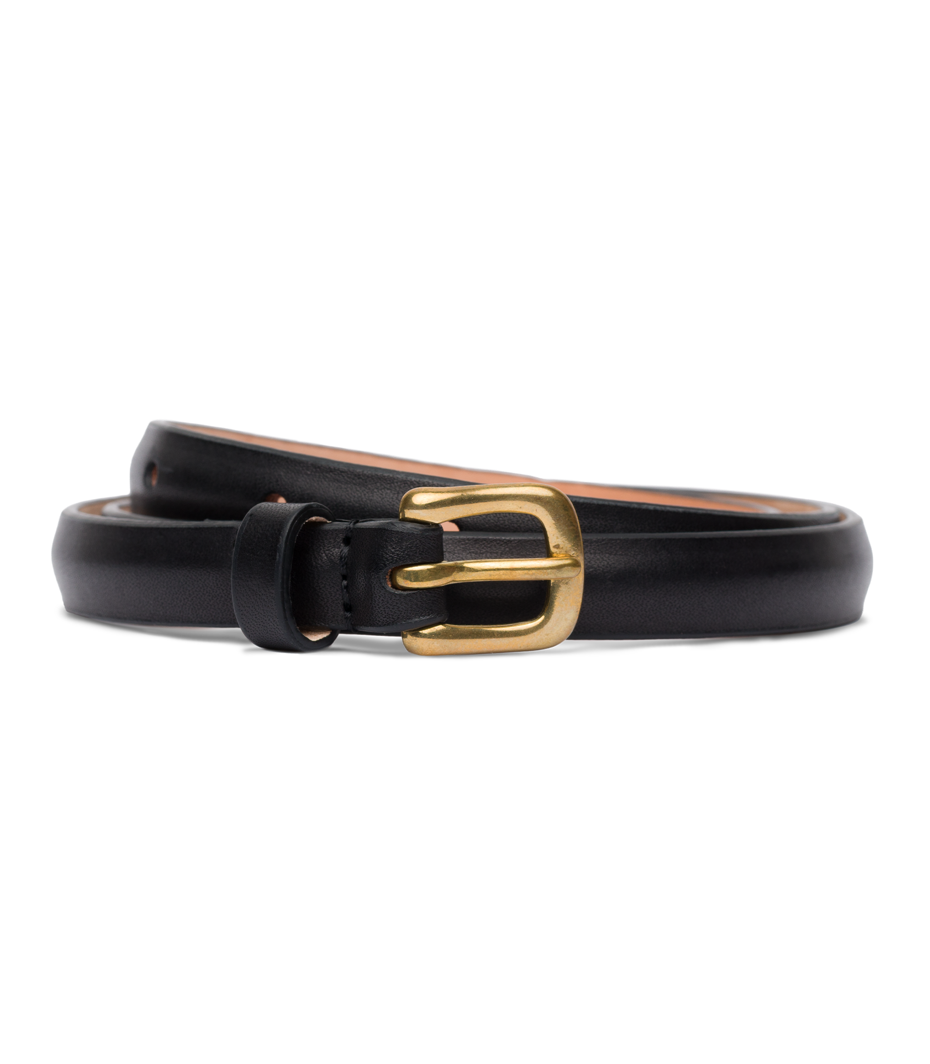 ZAZA BELT -- BLACK NAPPA view 4
