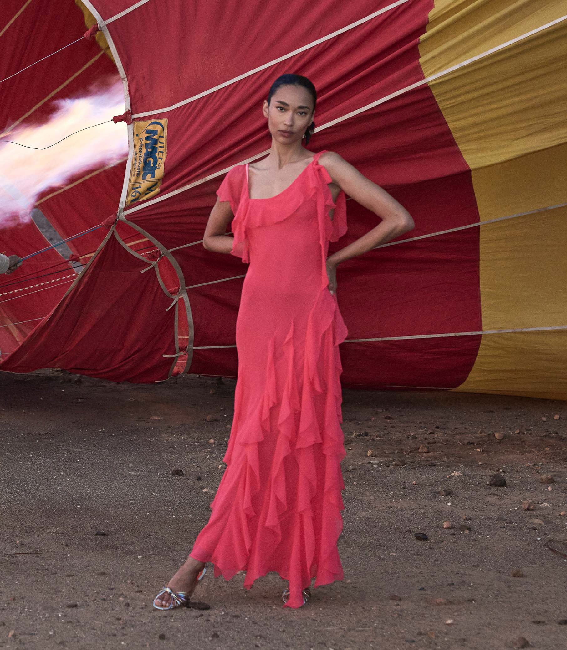 Zelia Dress - Bougainvillea | DÔEN