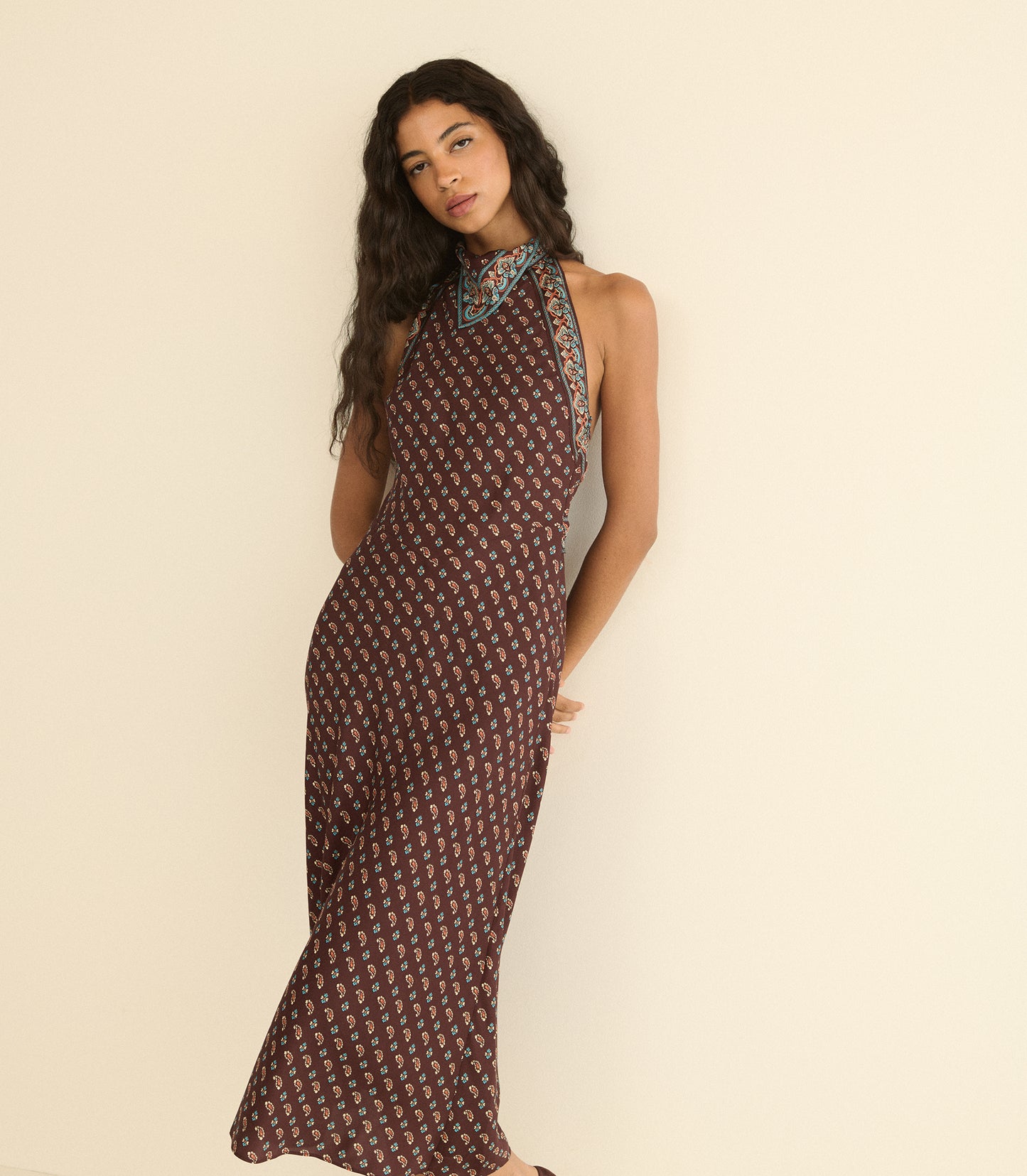 ZILDA DRESS -- DEAUVILLE PAISLEY