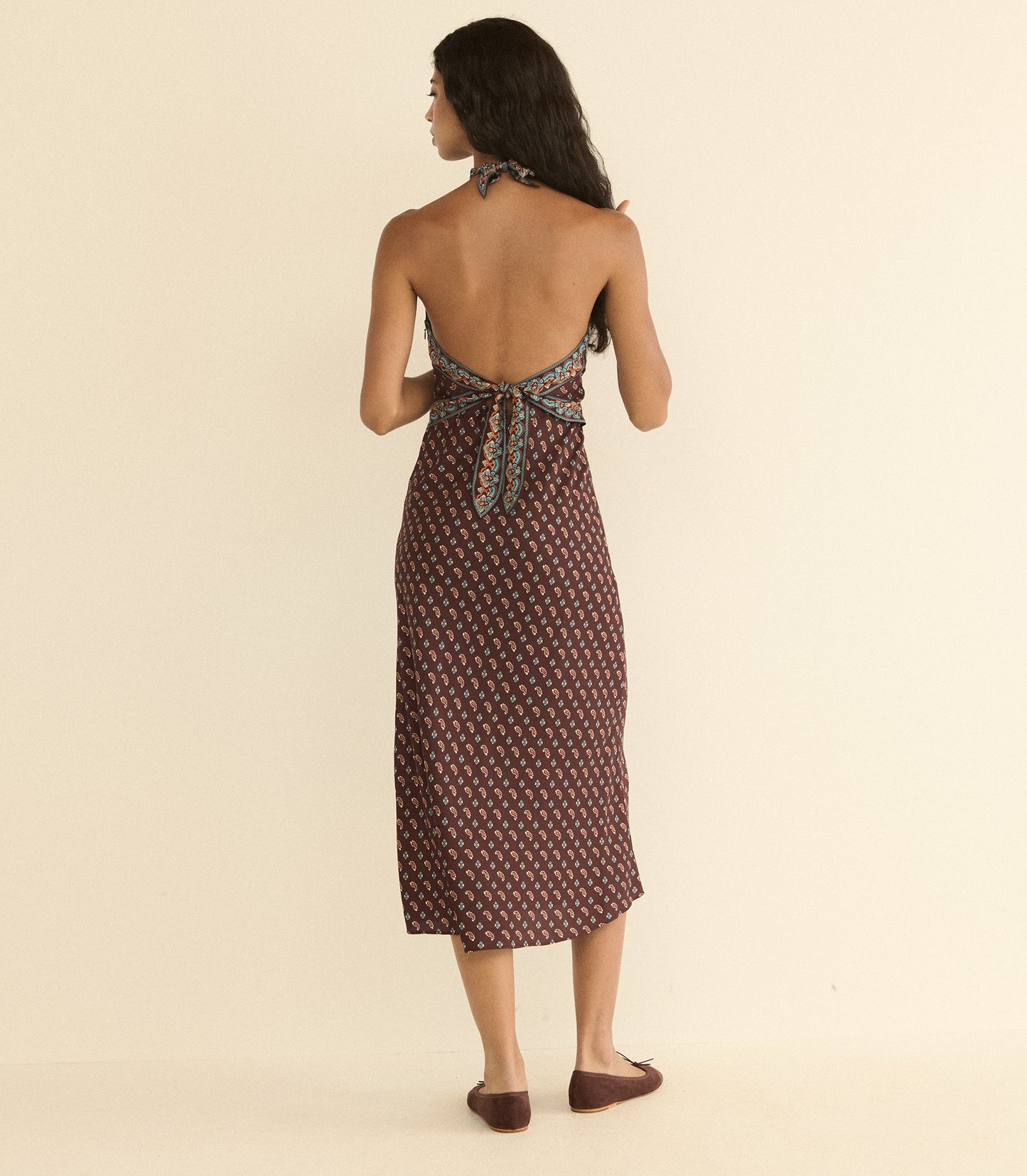 ZILDA DRESS -- DEAUVILLE PAISLEY