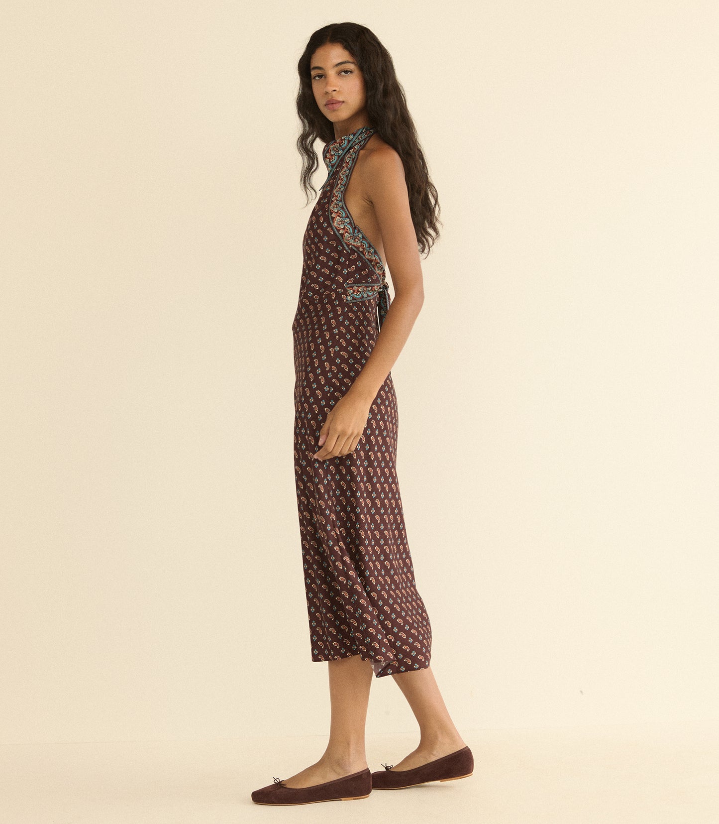 ZILDA DRESS -- DEAUVILLE PAISLEY