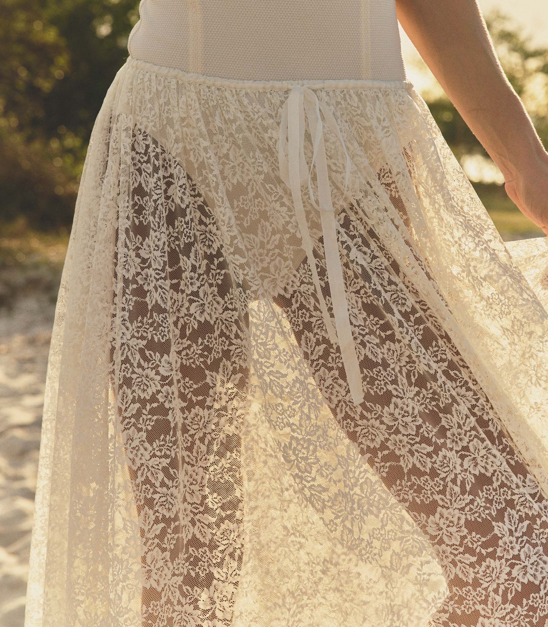 ZINNIA SKIRT -- SALT view 5
