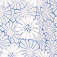 BLUE SUMMER DAISY PRINT