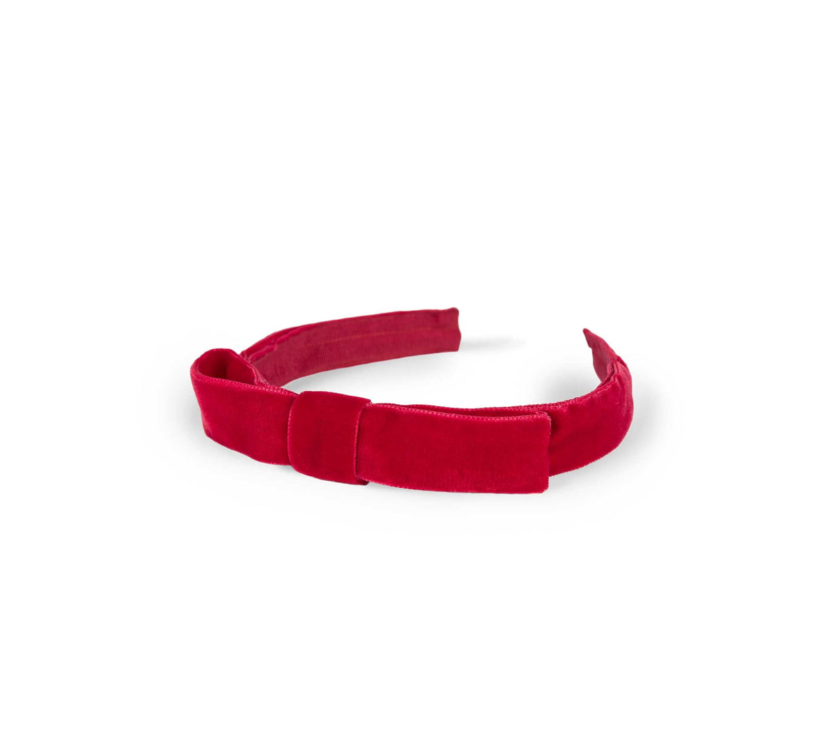 HMD -- LEONIE HEADBAND -- SCARLET VELVET