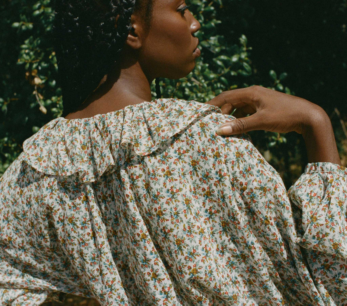 HMD -- JANA TOP -- CRÌöME FLEURS D'AVIGNON