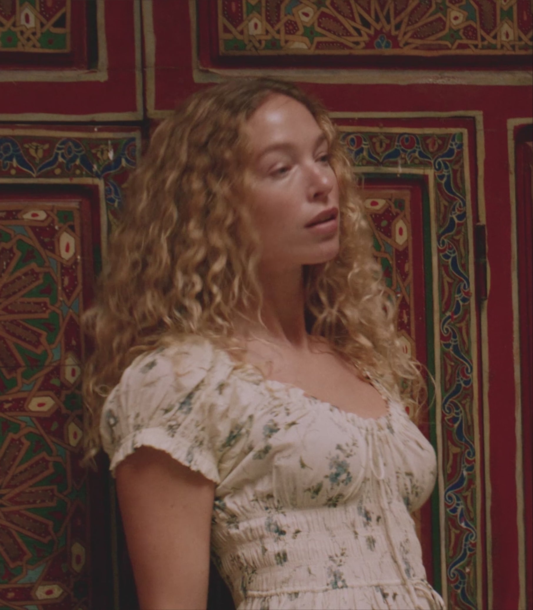 ASHLYNN DRESS -- SUNSHINE PRAIRIE ROSE view 5
