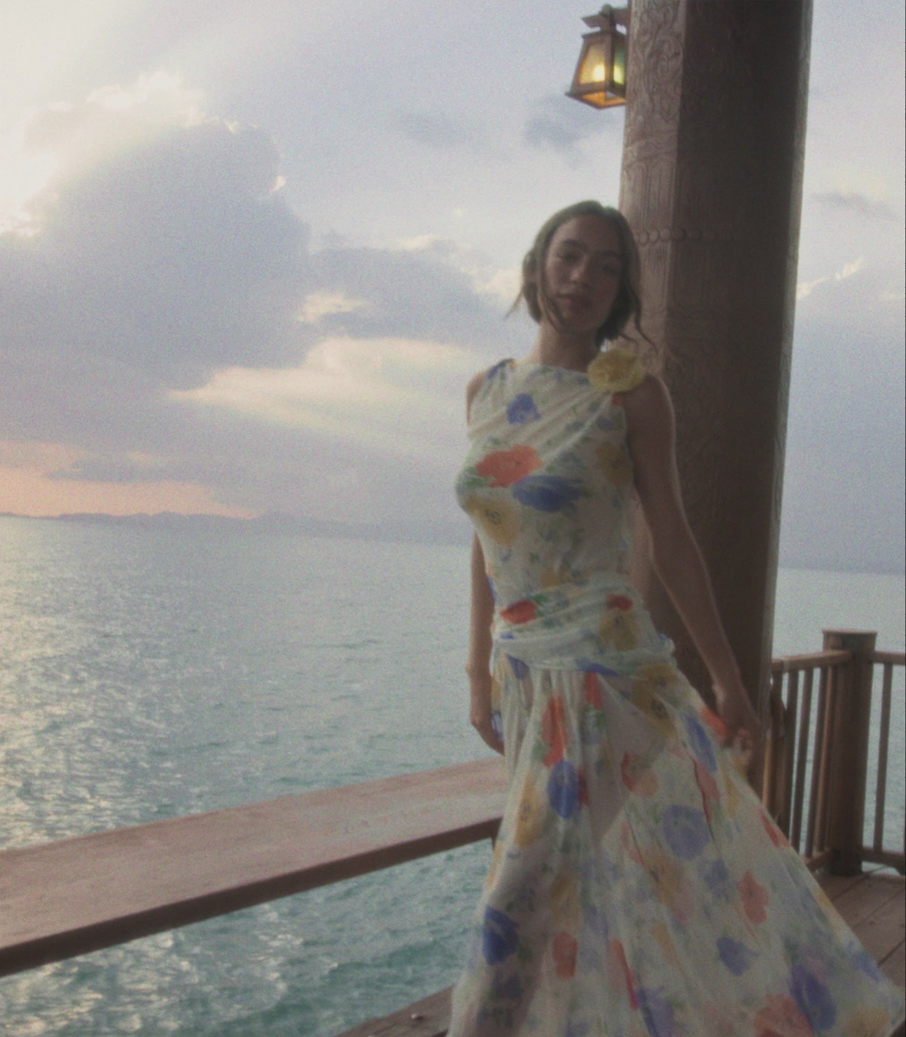ZEPHIRINE DRESS -- ANEMONE GROVE view 6

