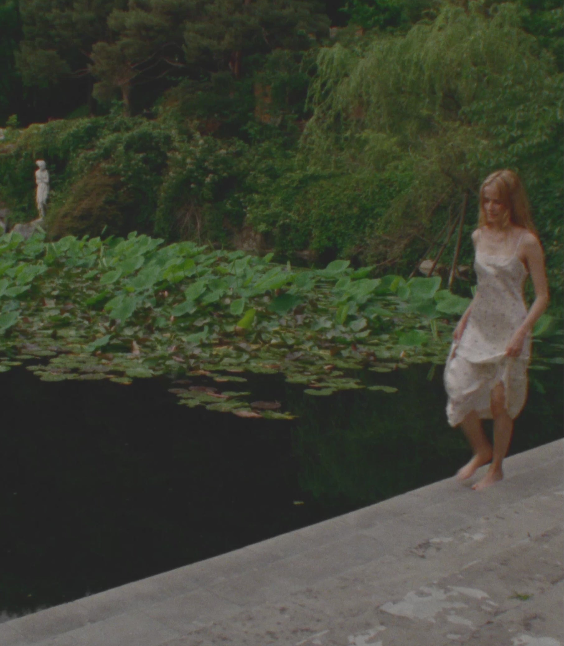 BETHILDE DRESS -- CAMELLIA BLOOM view 33
