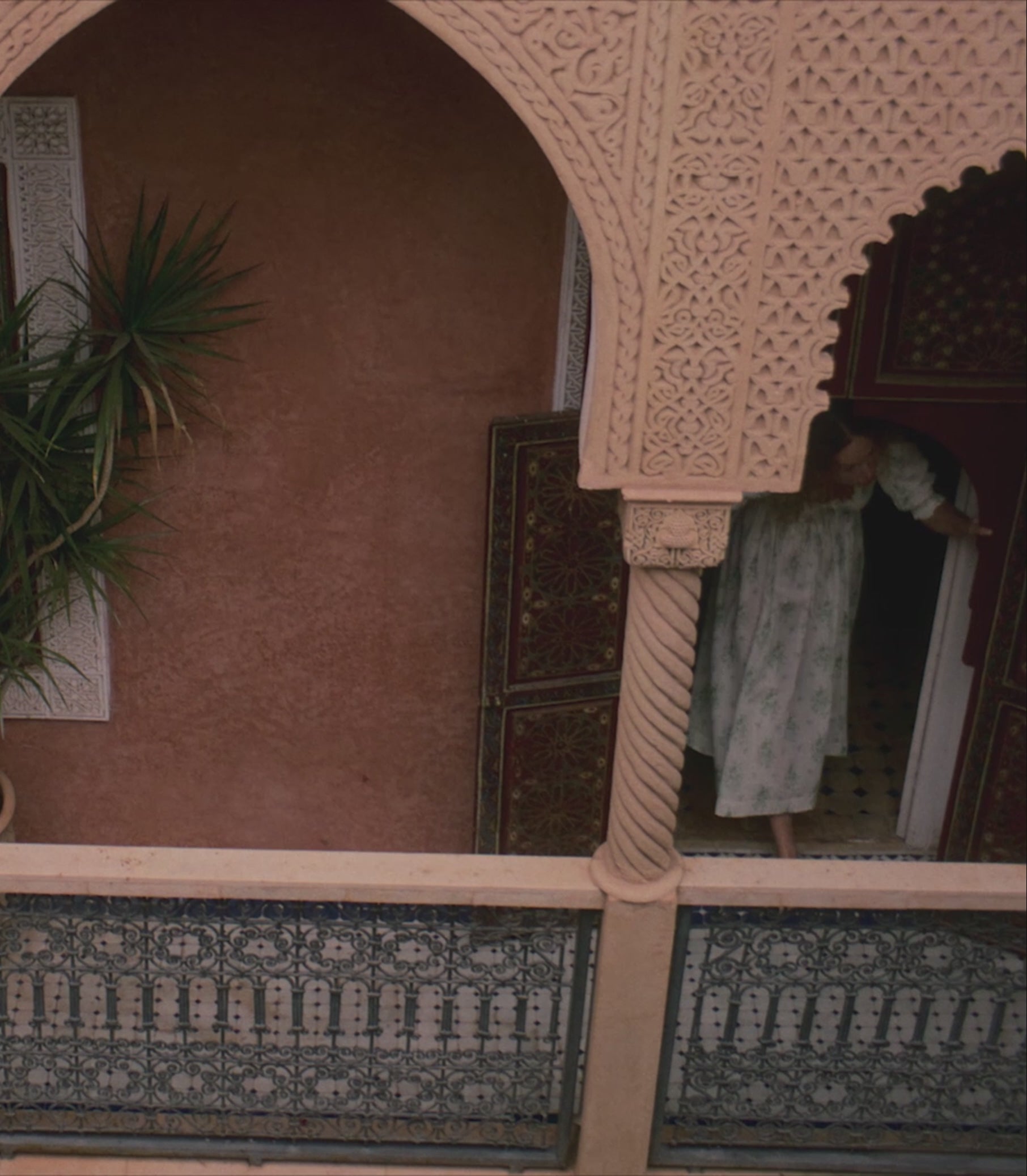 ISCHIA DRESS -- VERT PETIT BOUQUET DE CHAMONIX view 5
