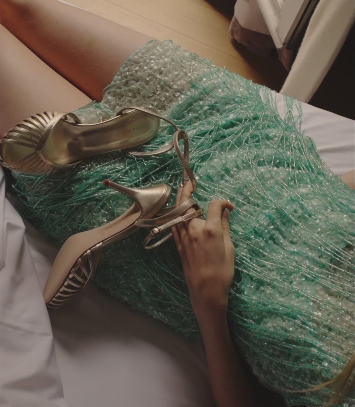 NEREIDA DRESS -- MERMAID view 9
